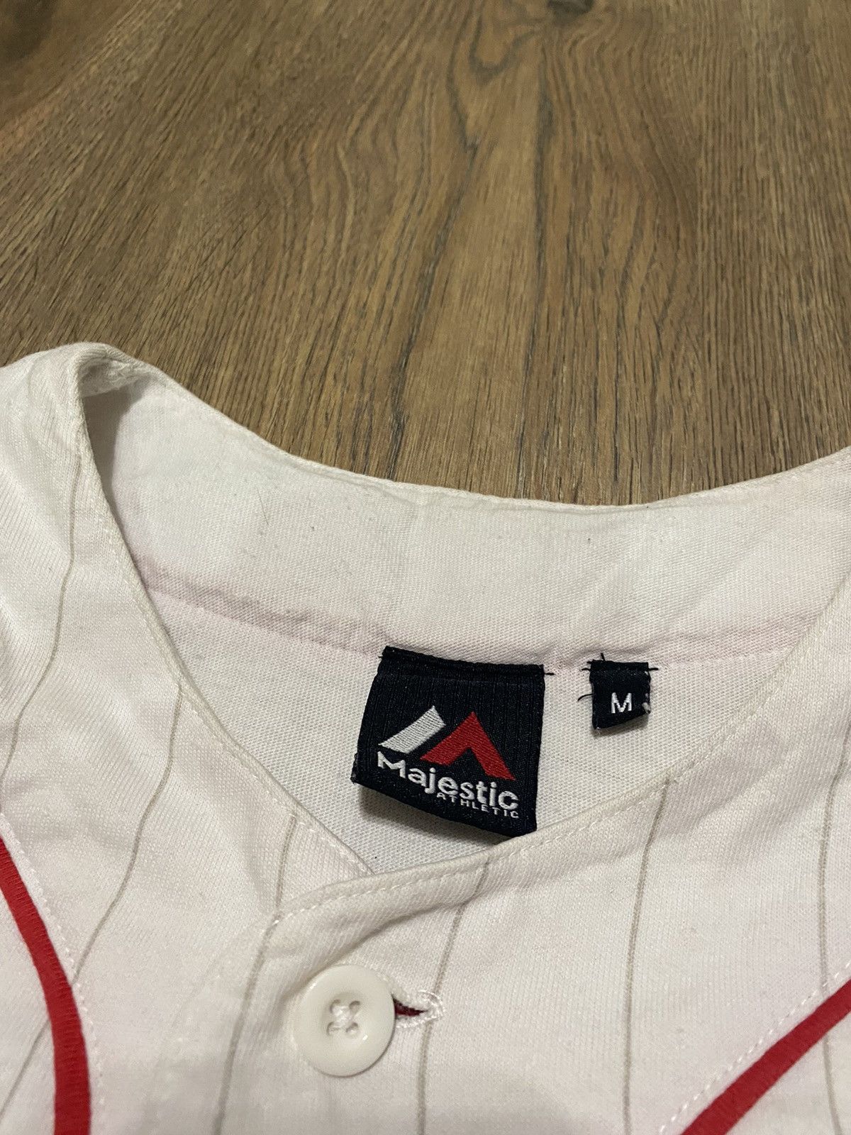 Icecream × Majestic ICECREAM × MAJESTIC BUTTON UP BIG LOGO JERSEY Size US M / EU 48-50 / 2 - 7 Thumbnail