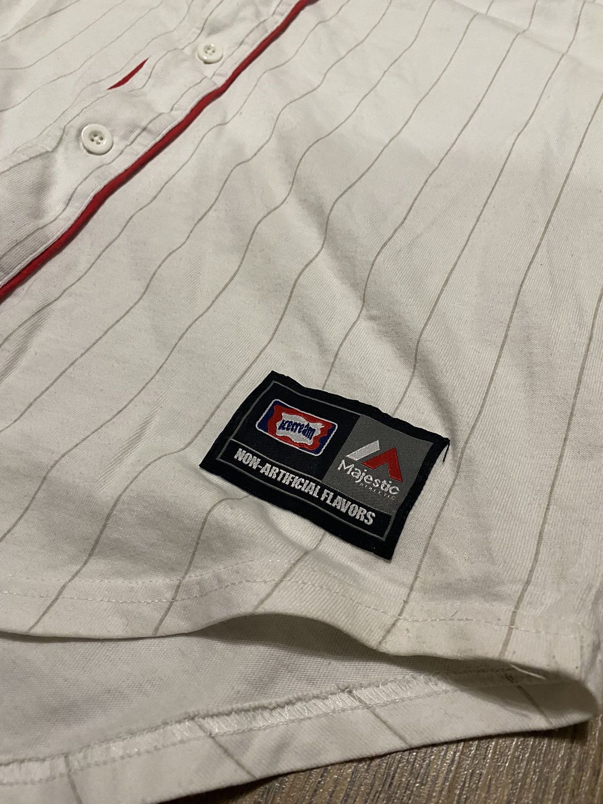 Icecream × Majestic ICECREAM × MAJESTIC BUTTON UP BIG LOGO JERSEY Size US M / EU 48-50 / 2 - 8 Thumbnail