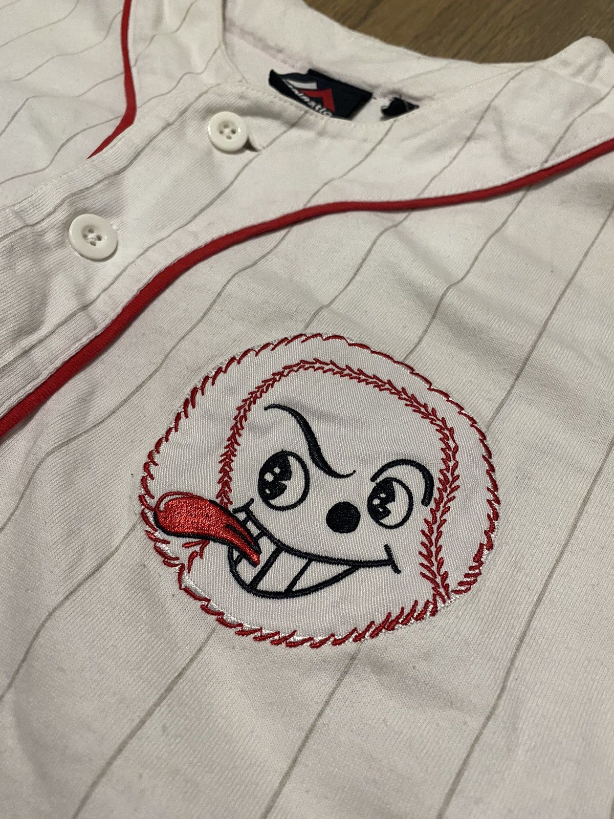 Icecream × Majestic ICECREAM × MAJESTIC BUTTON UP BIG LOGO JERSEY Size US M / EU 48-50 / 2 - 5 Thumbnail