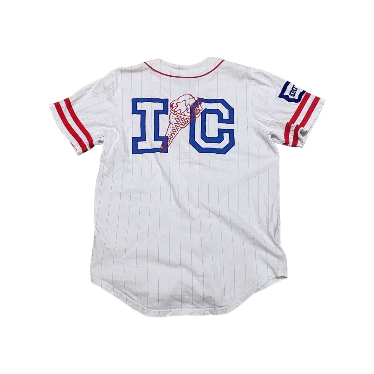 Icecream × Majestic ICECREAM × MAJESTIC BUTTON UP BIG LOGO JERSEY Size US M / EU 48-50 / 2 - 2 Thumbnail