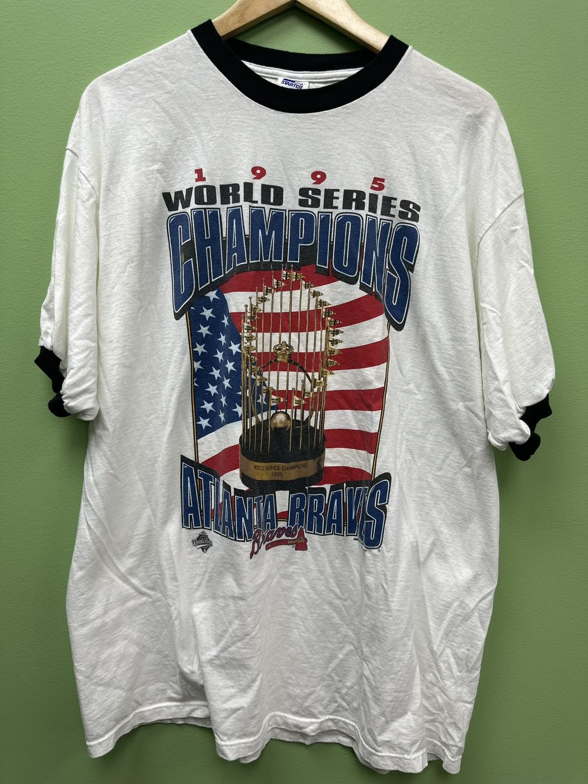 1995 MLB Atlanta Braves World Series Champions Vintage Sweatshirt