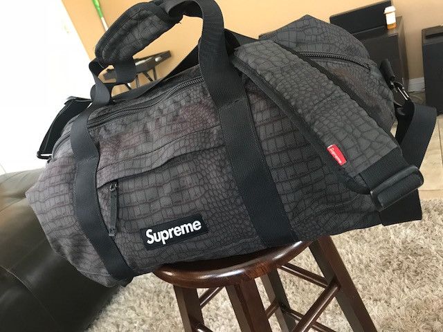 Supreme Supreme Crocodile Duffle Bag | Grailed