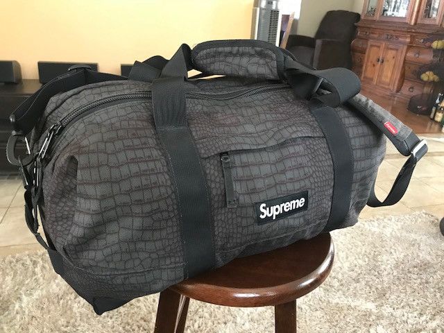 Supreme Supreme Crocodile Duffle Bag | Grailed