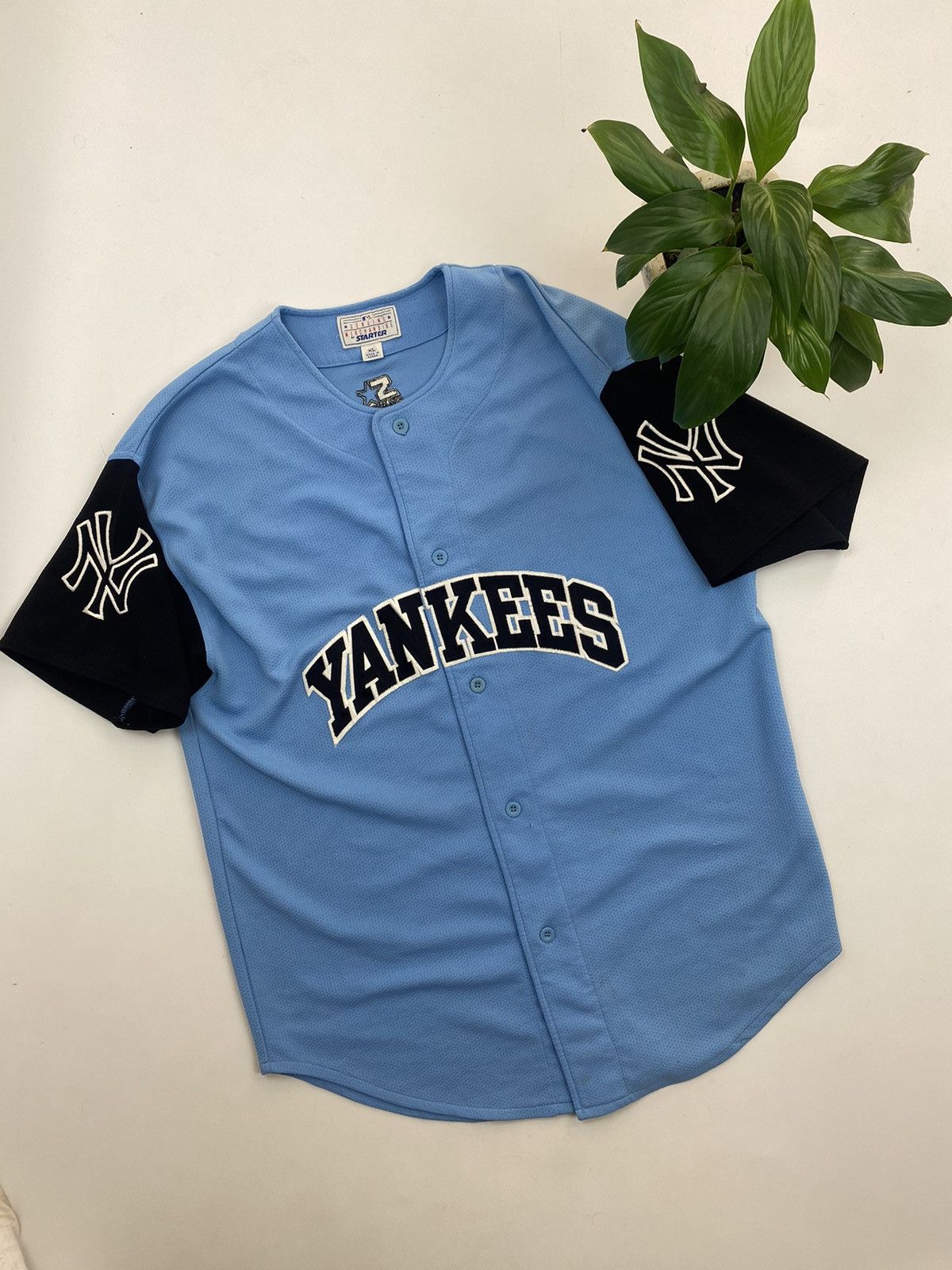 New York Yankees VINTAGE NEW YORK YANKEES MLB BASEBALL STARTER TEE SHIRT Size US XL / EU 56 / 4 - 1 Thumbnail