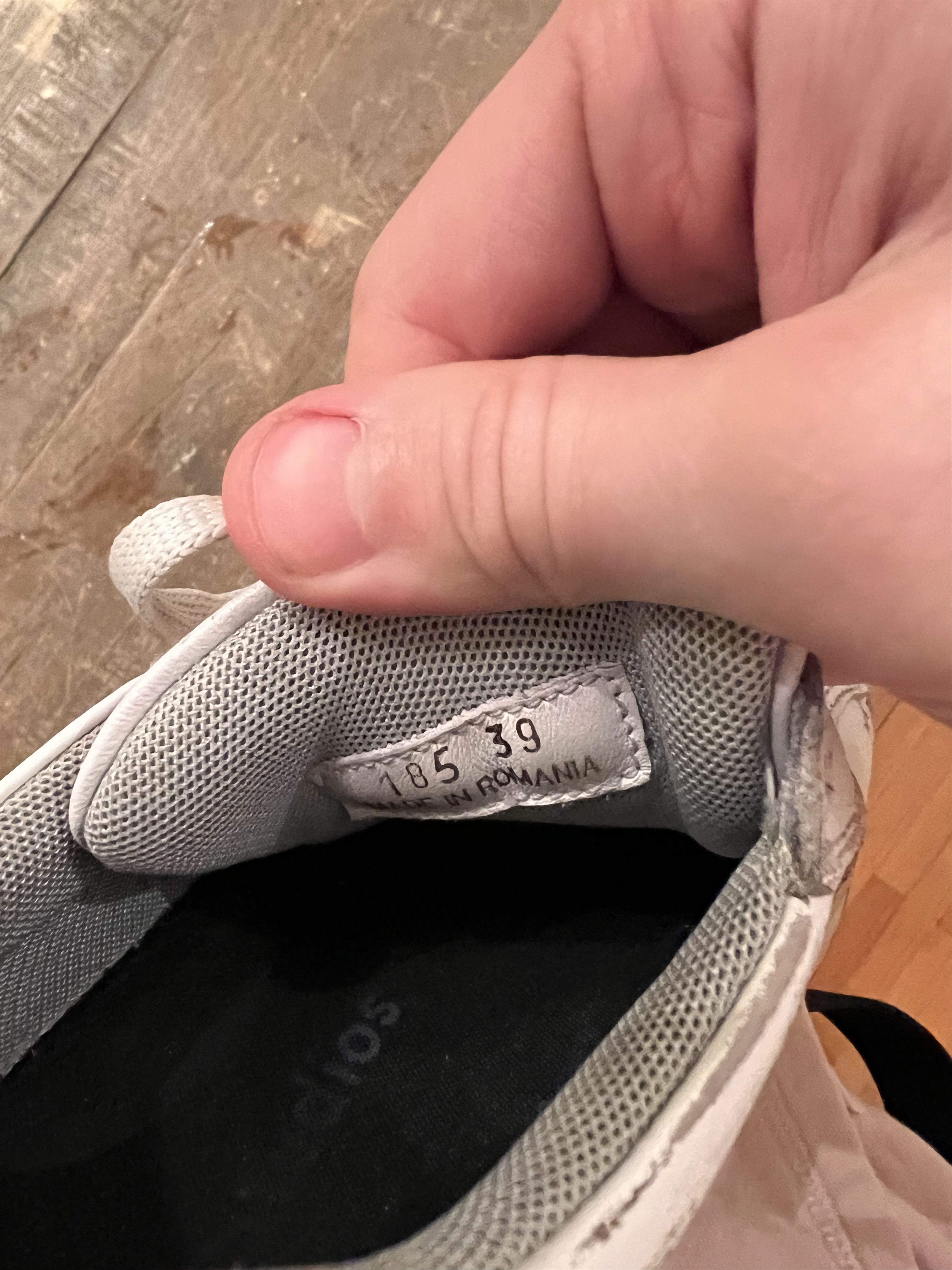 Acne Studios White Lace Leather Sneakers Size US 9 / IT 39 - 8 Thumbnail