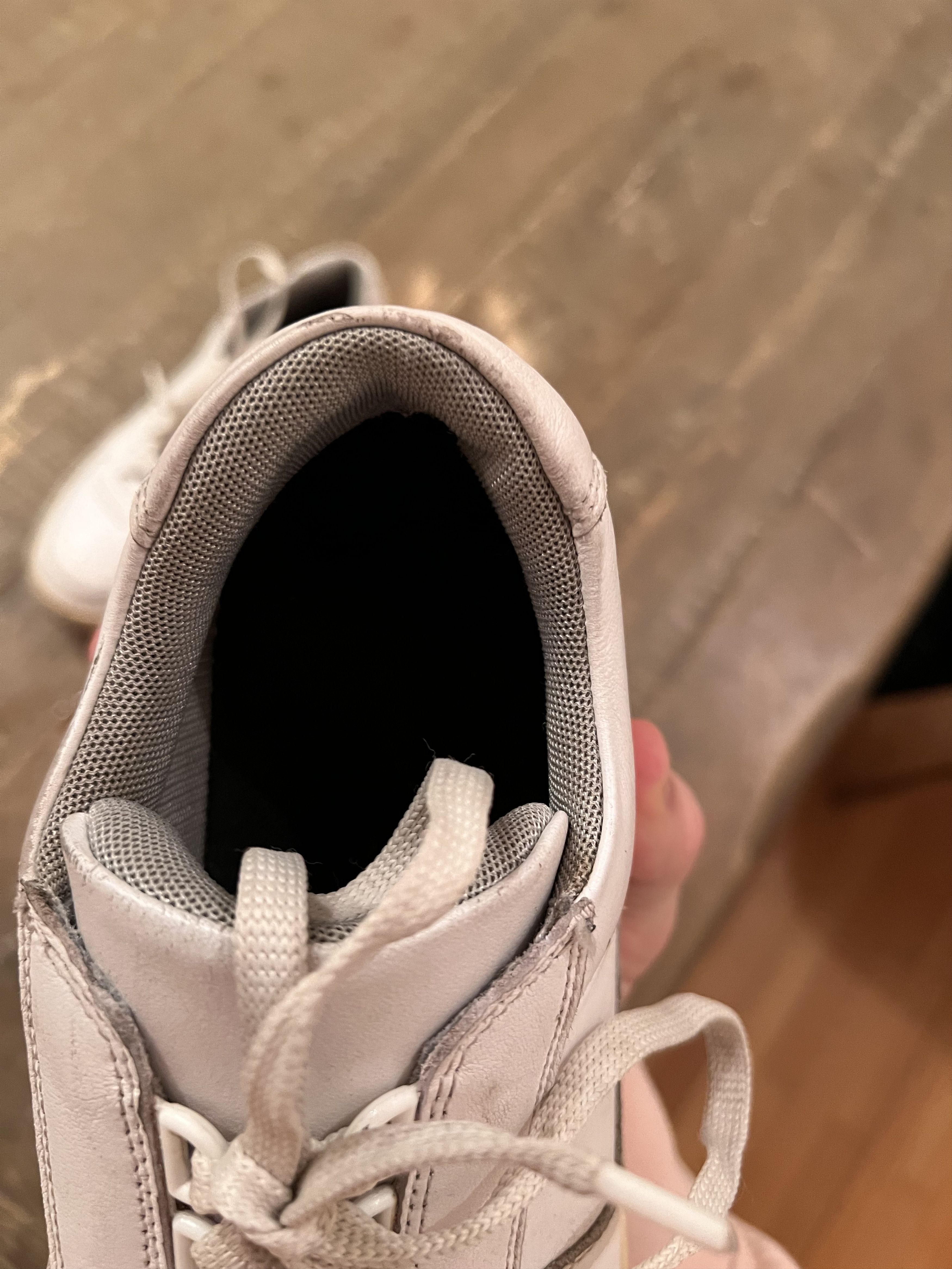 Acne Studios White Lace Leather Sneakers Size US 9 / IT 39 - 7 Thumbnail