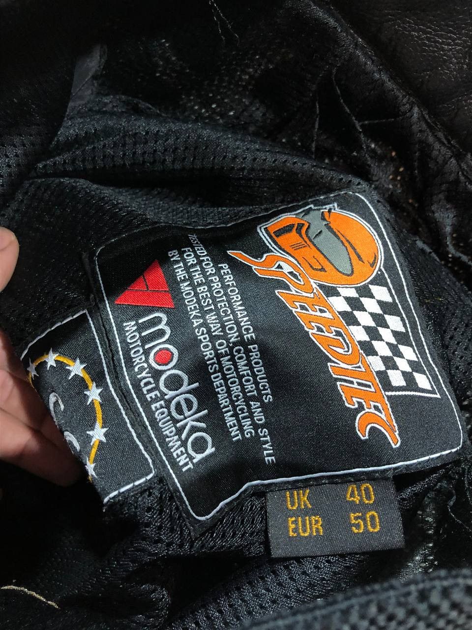 Leather Modeka Leather Moto Racing Pants Vintage Size US 33 - 9 Thumbnail