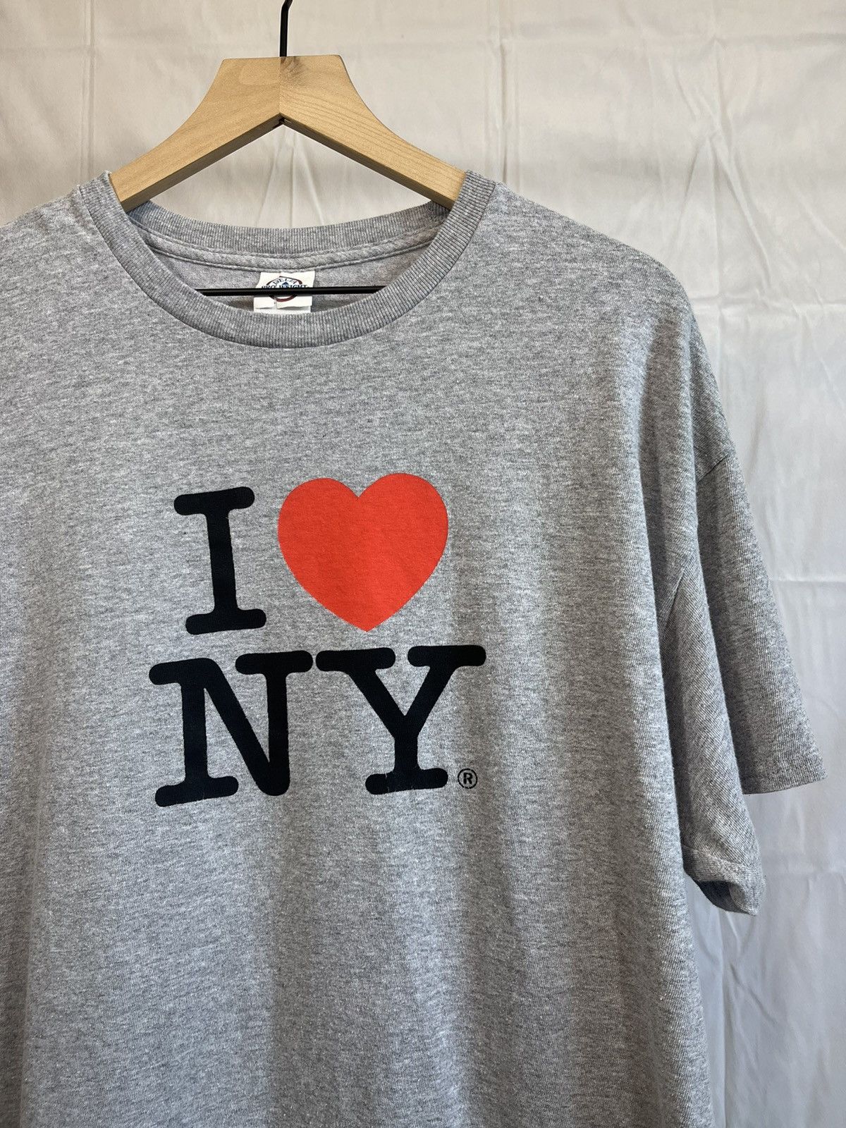 Vintage Vintage I Love New York NY Heart Y2K Tee Size US XL / EU 56 / 4 - 1 Thumbnail