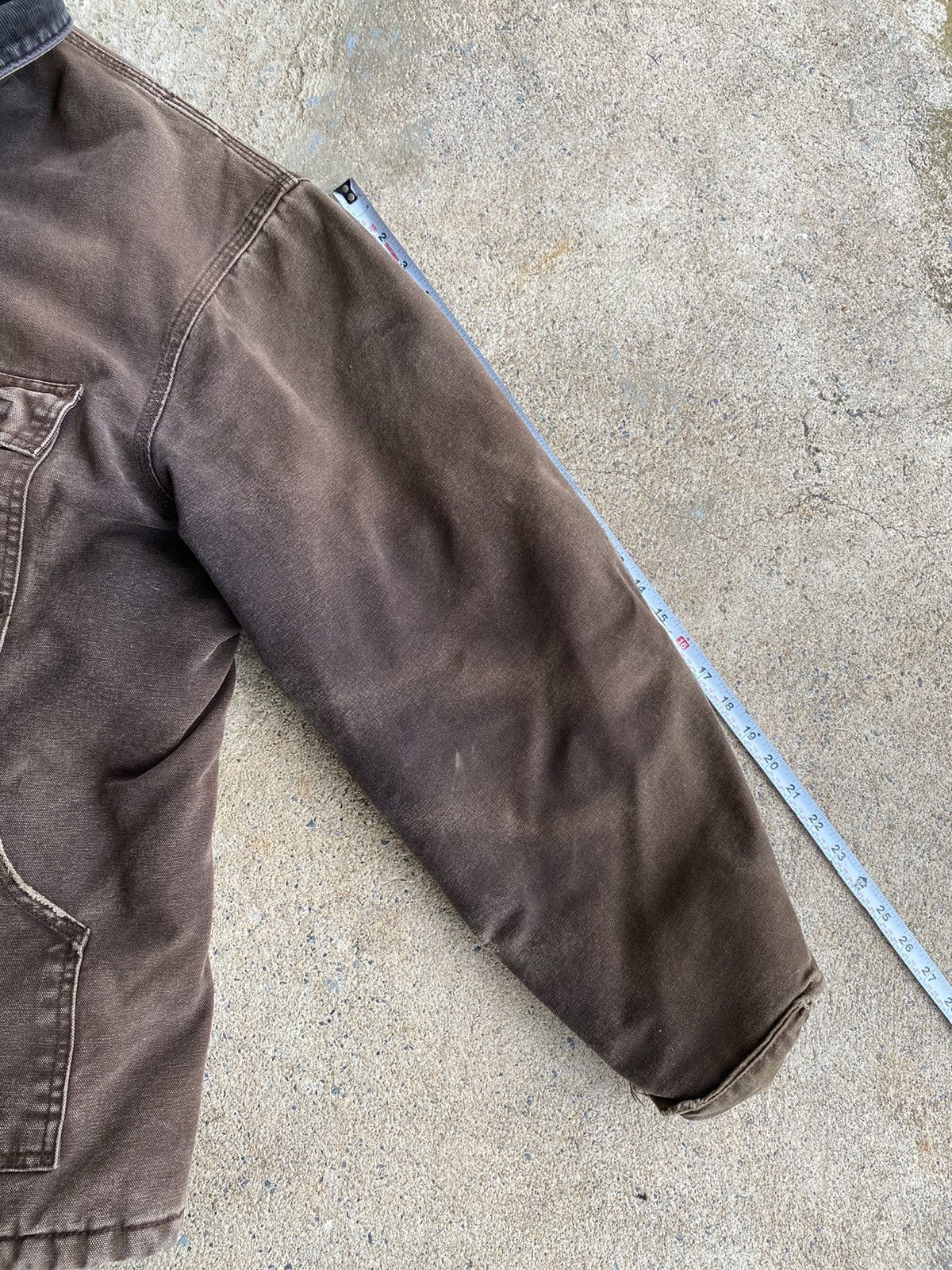 Carhartt × Vintage Vintage 90’s Carhartt Faded Work Wear Distressed C26 Jacket Size US XL / EU 56 / 4 - 16 Thumbnail