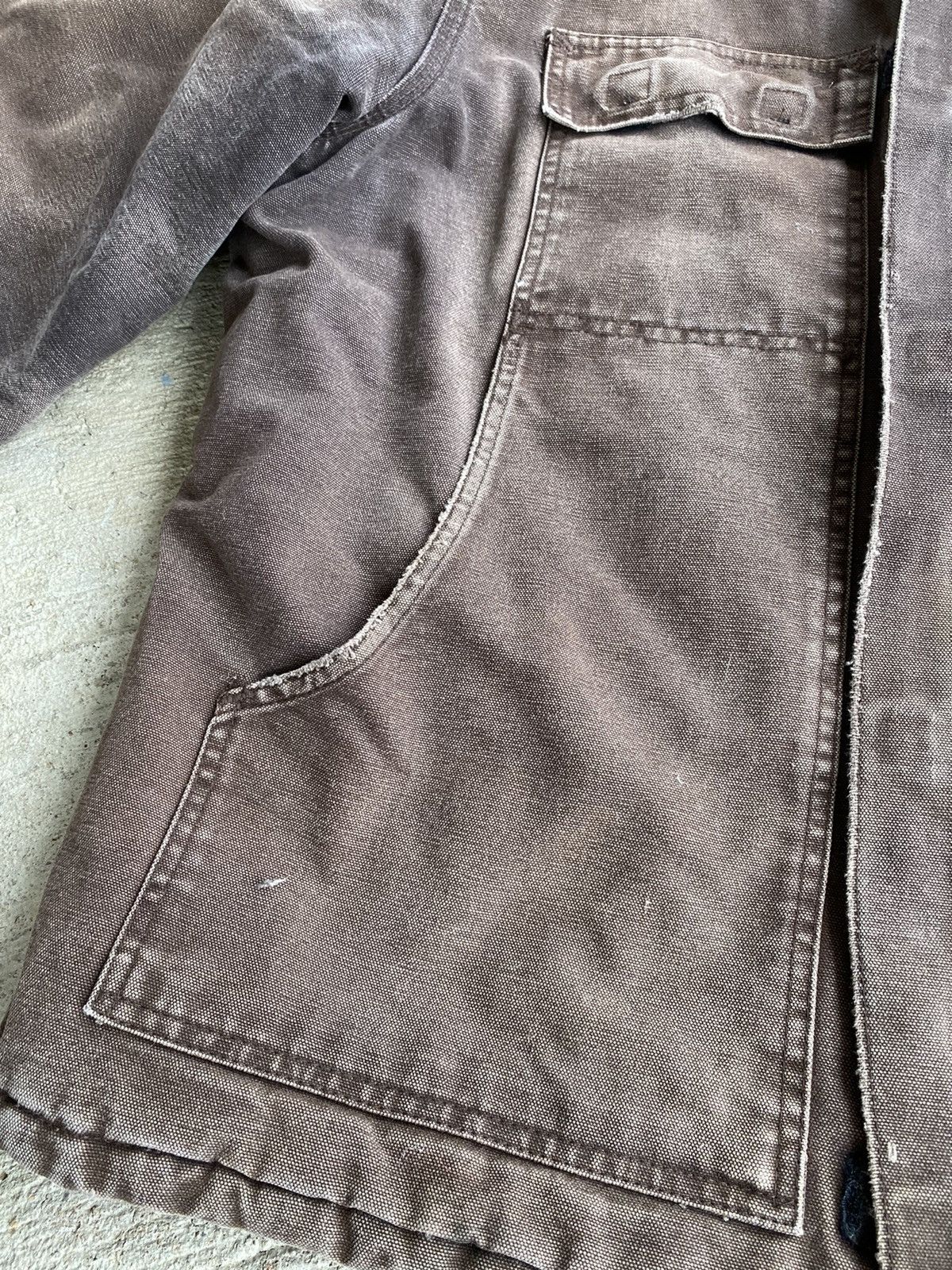 Carhartt × Vintage Vintage 90’s Carhartt Faded Work Wear Distressed C26 Jacket Size US XL / EU 56 / 4 - 10 Thumbnail