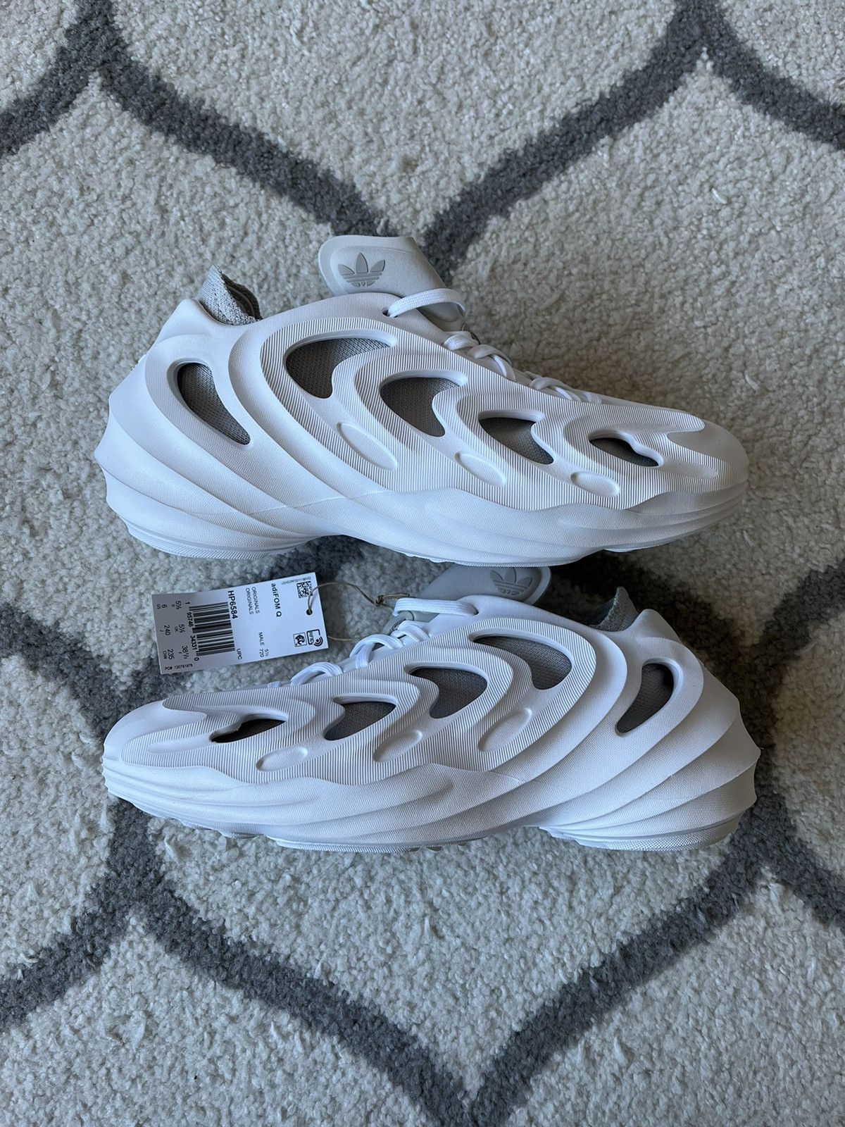 Adidas adidas adiFOM Q ‘Footwear White Grey’ Size US 6 / EU 39 - 1 Thumbnail