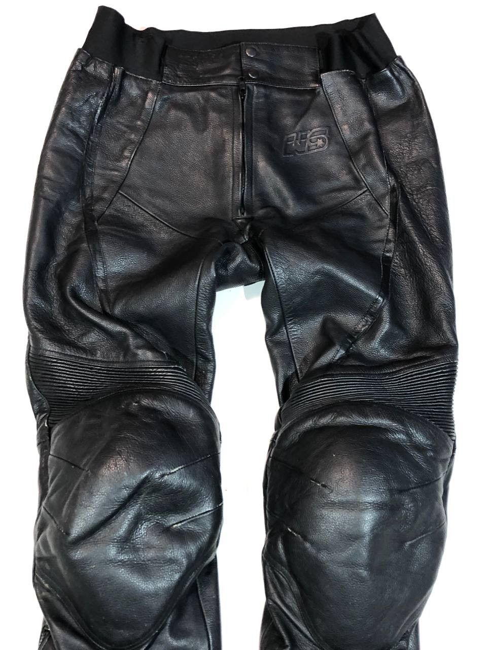Leather Bis Leather Moto Racing Pants Size US 33 - 3 Thumbnail