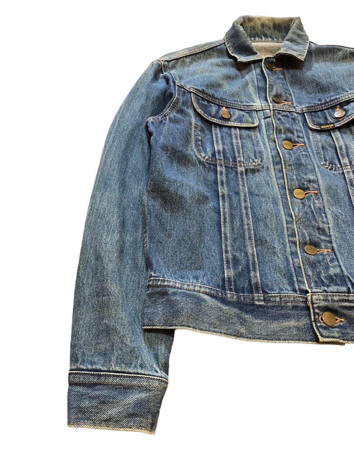 Edwin × Vintage 80s edwin denim jacket Lot 5082 Size US S / EU 44-46 / 1 - 3 Thumbnail