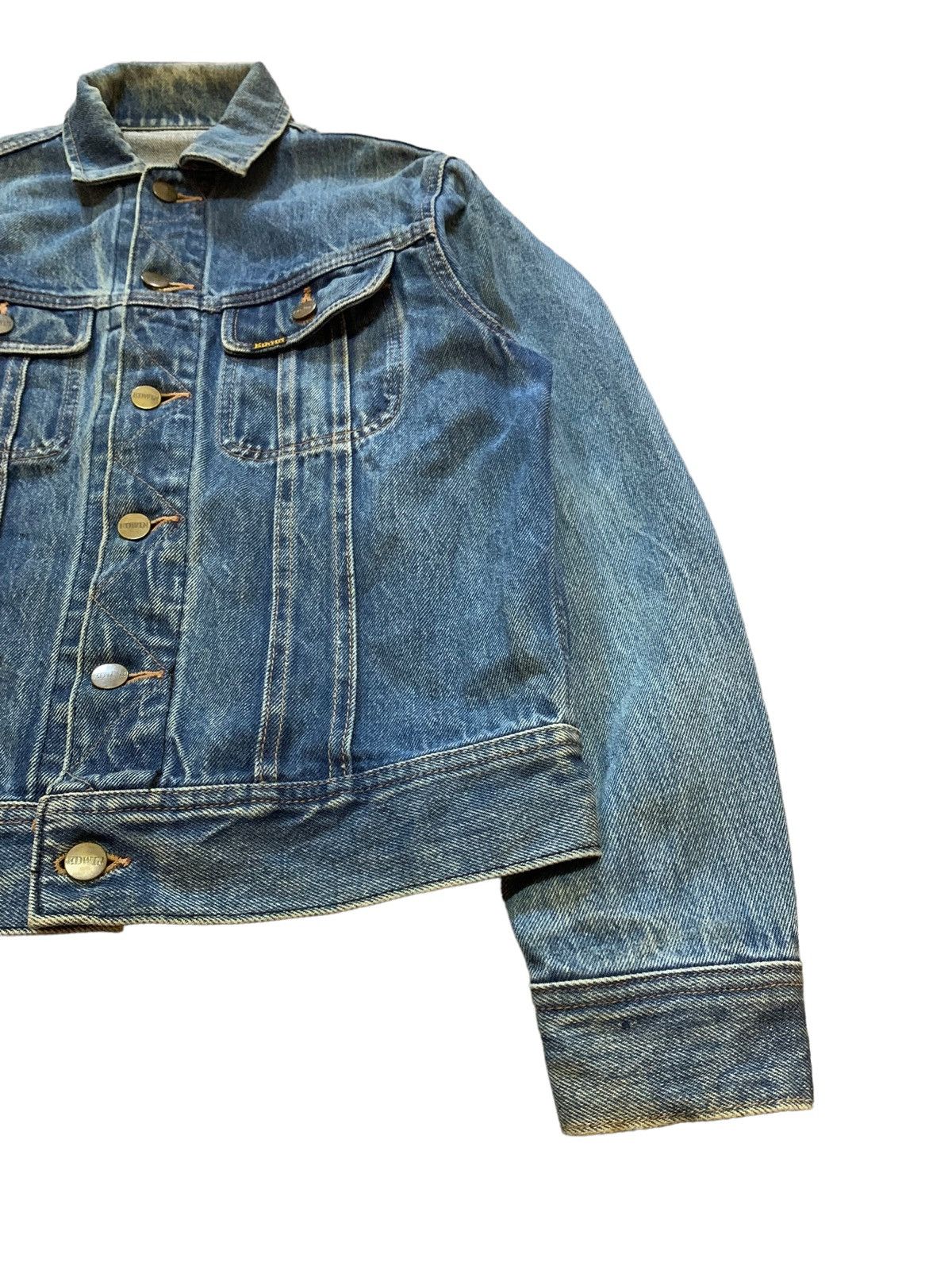 Edwin × Vintage 80s edwin denim jacket Lot 5082 Size US S / EU 44-46 / 1 - 2 Thumbnail