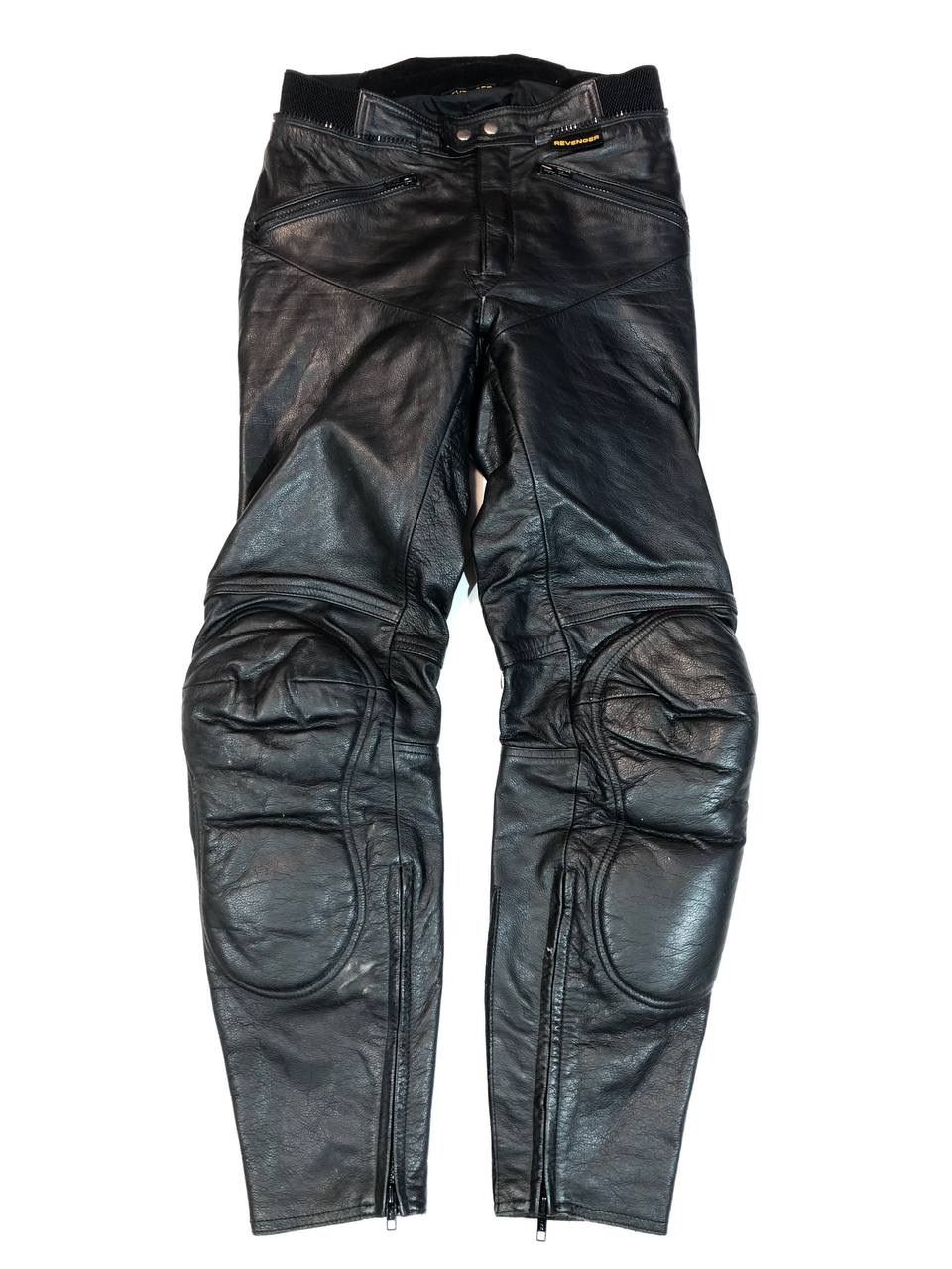 Pre-owned Leather X Moto Revenger Moto Racing Leather Pants In Black