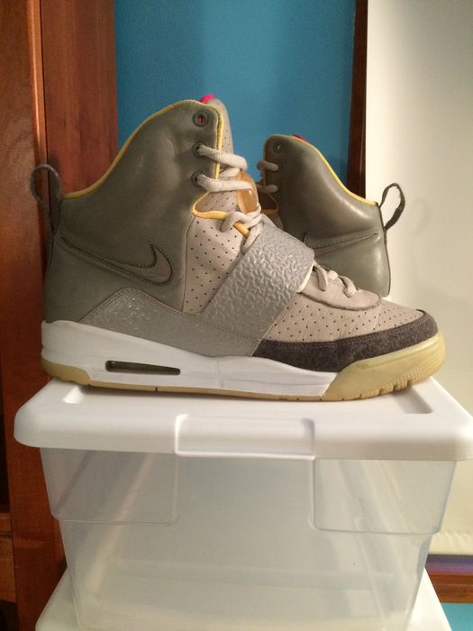 nike air yeezy 1 zen mens grey