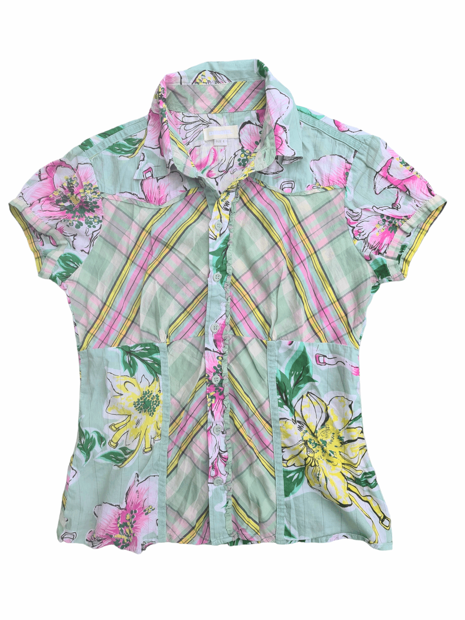 Diesel Diesel floral print shirt Size M / US 6-8 / IT 42-44 - 1 Thumbnail