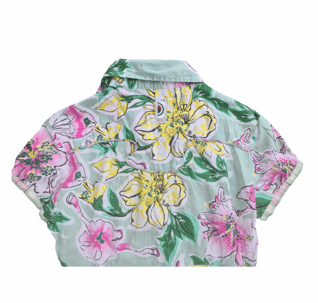 Diesel Diesel floral print shirt Size M / US 6-8 / IT 42-44 - 4 Thumbnail