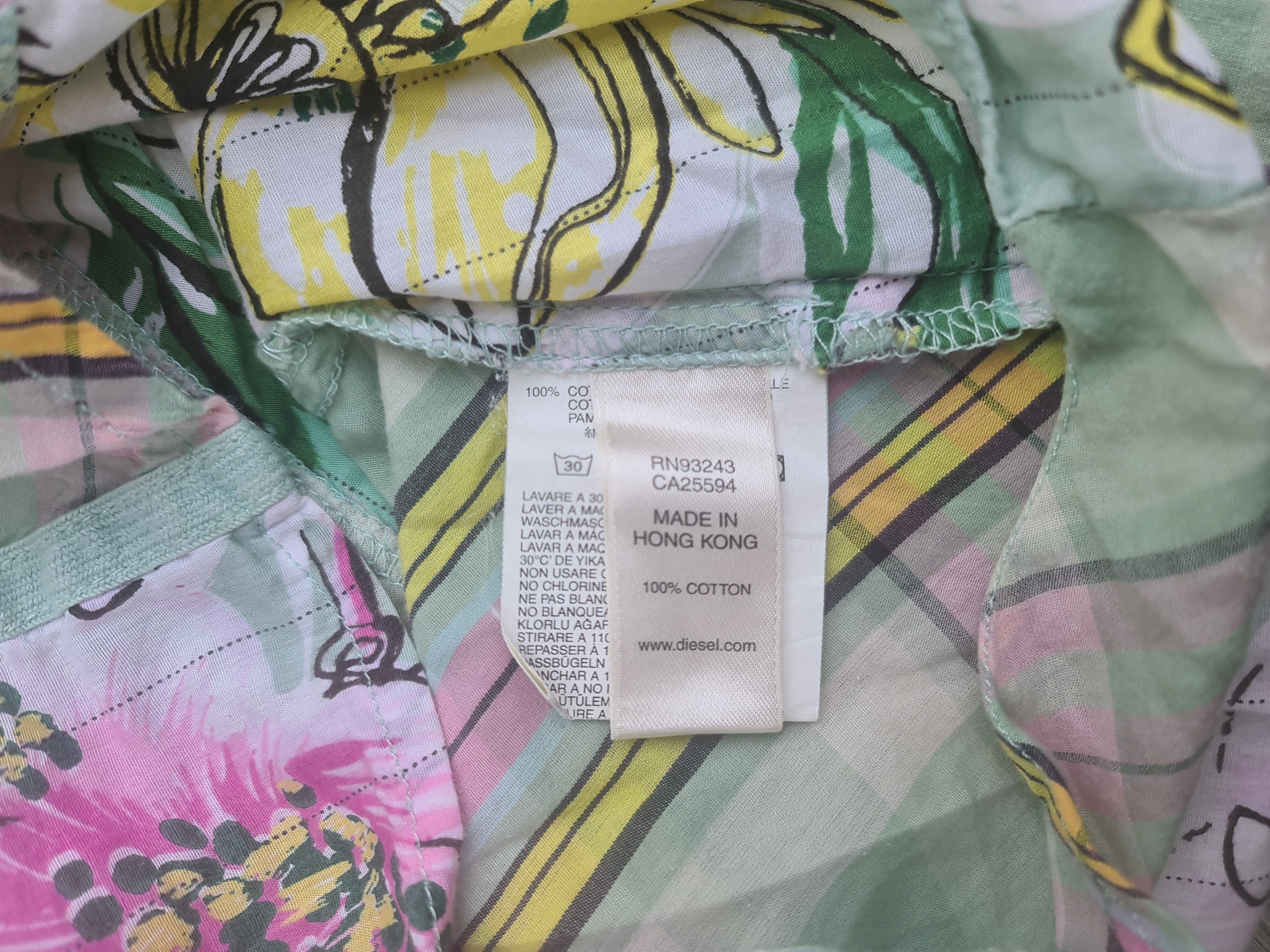 Diesel Diesel floral print shirt Size M / US 6-8 / IT 42-44 - 7 Thumbnail