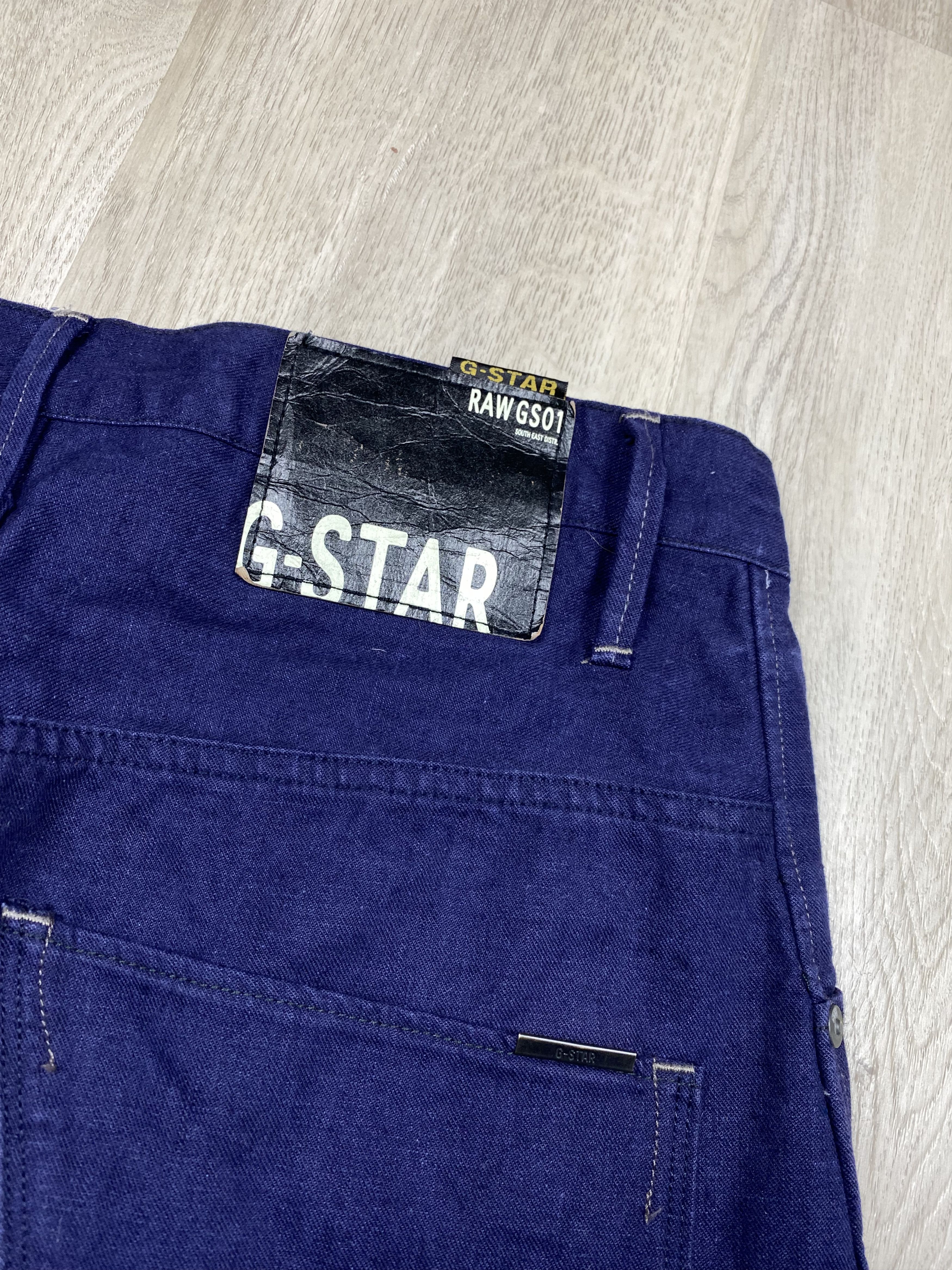G-Star G-Star Raw Blue Denim Pants Arc 3D Jeans Slim Fit Size US 32 / EU 48 - 12 Thumbnail