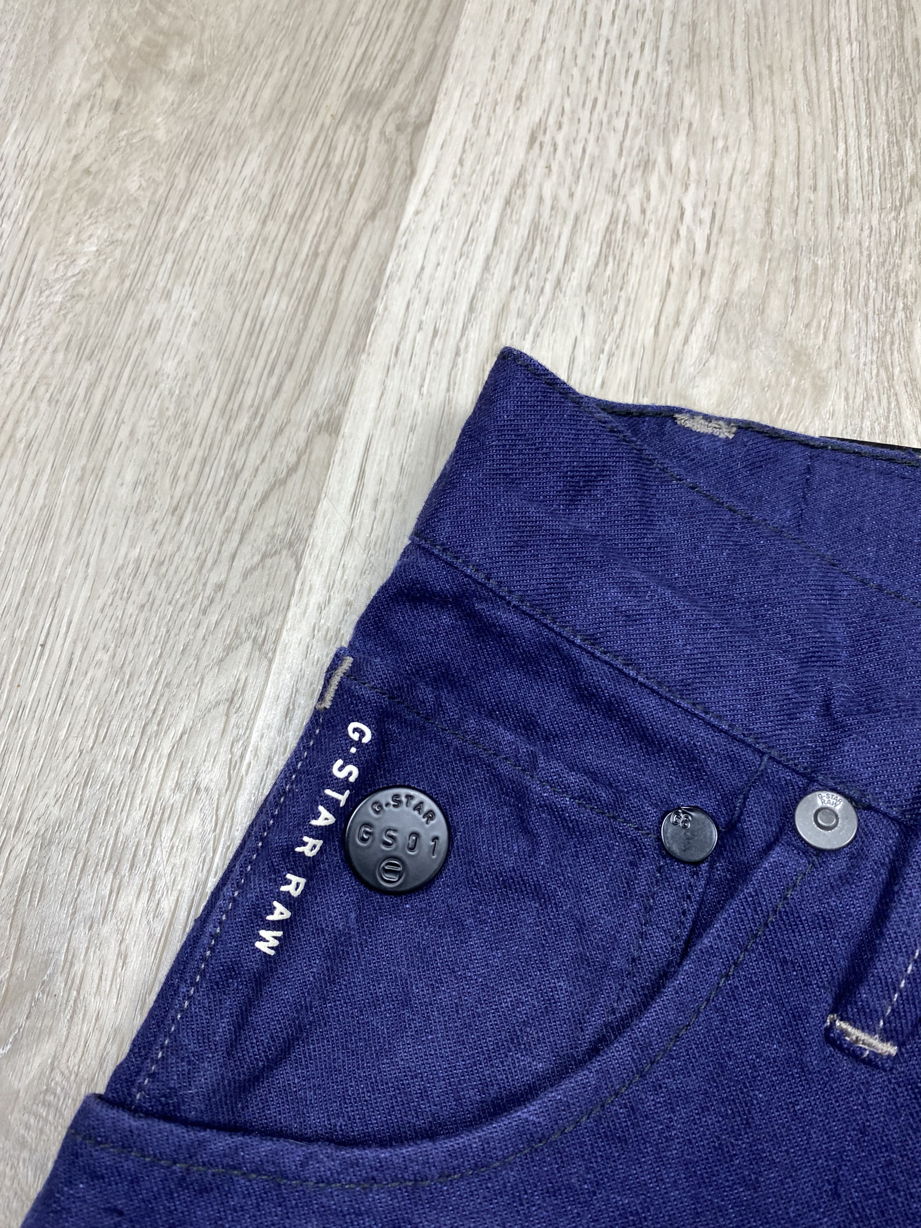 G-Star G-Star Raw Blue Denim Pants Arc 3D Jeans Slim Fit Size US 32 / EU 48 - 3 Thumbnail