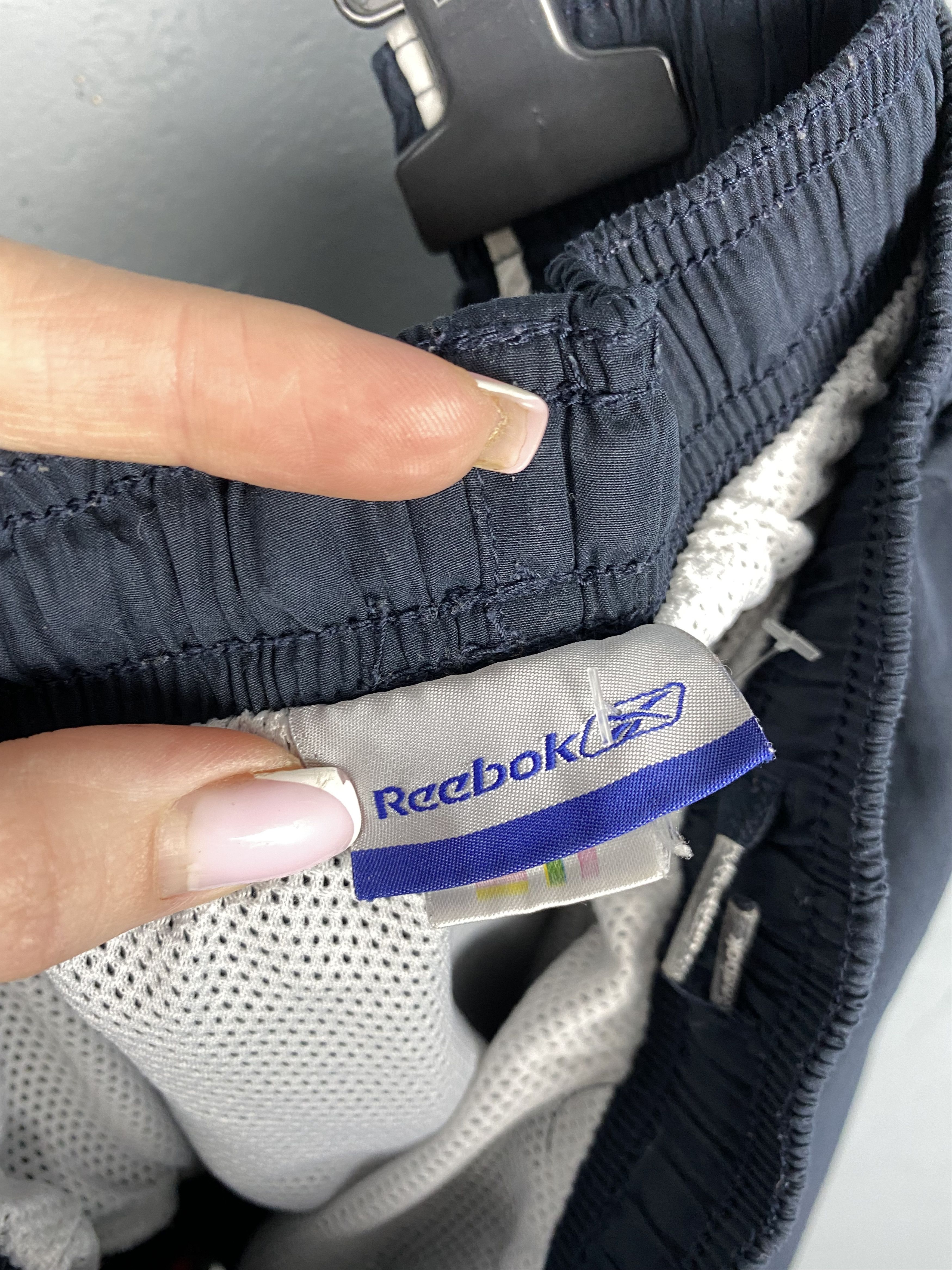 Reebok × Vintage Vintage Reebok Mens Nylon Shorts Y2K Size US 30 / EU 46 - 6 Thumbnail