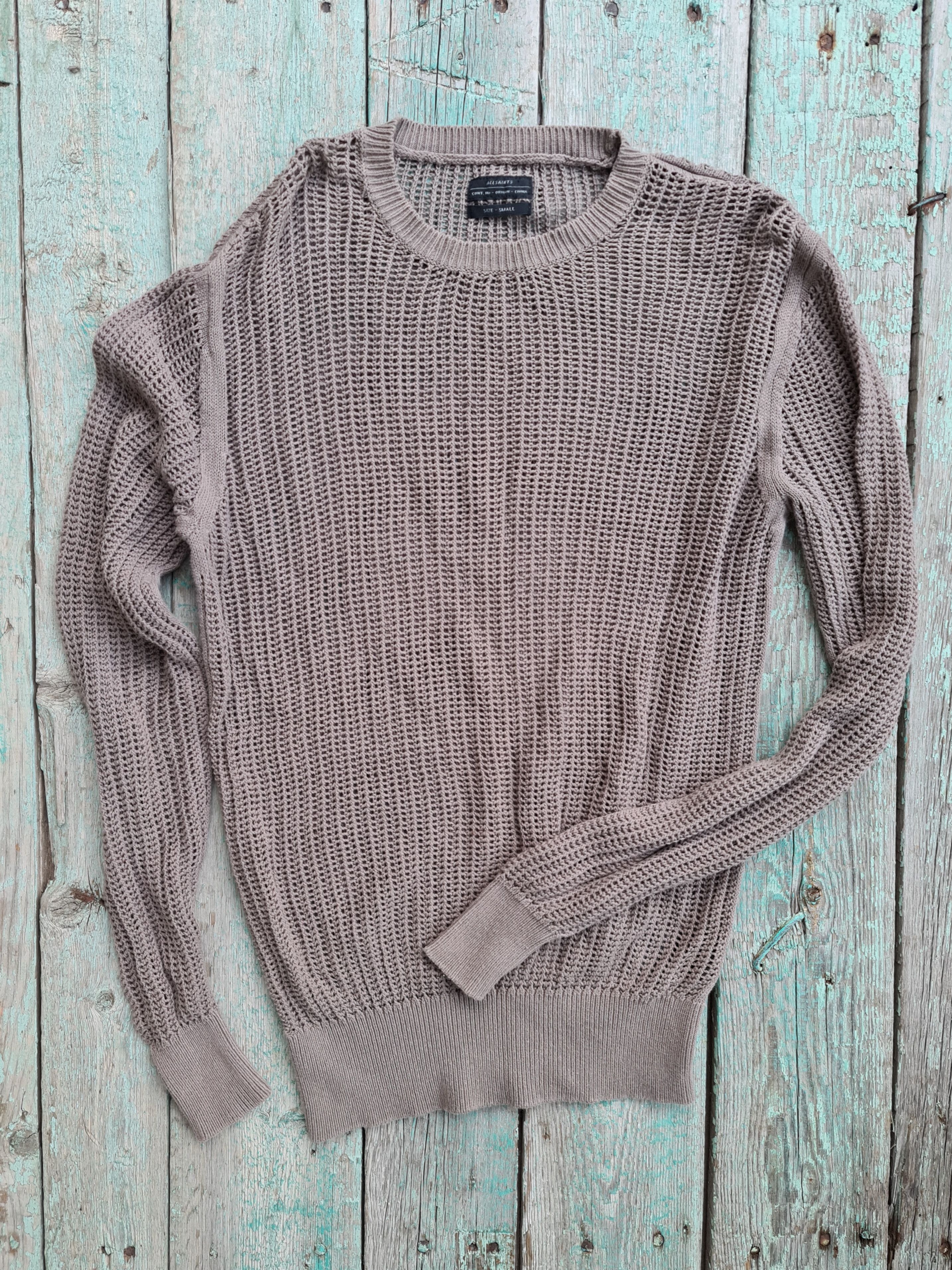Allsaints AllSaints grid net sweater Size US S / EU 44-46 / 1 - 1 Thumbnail