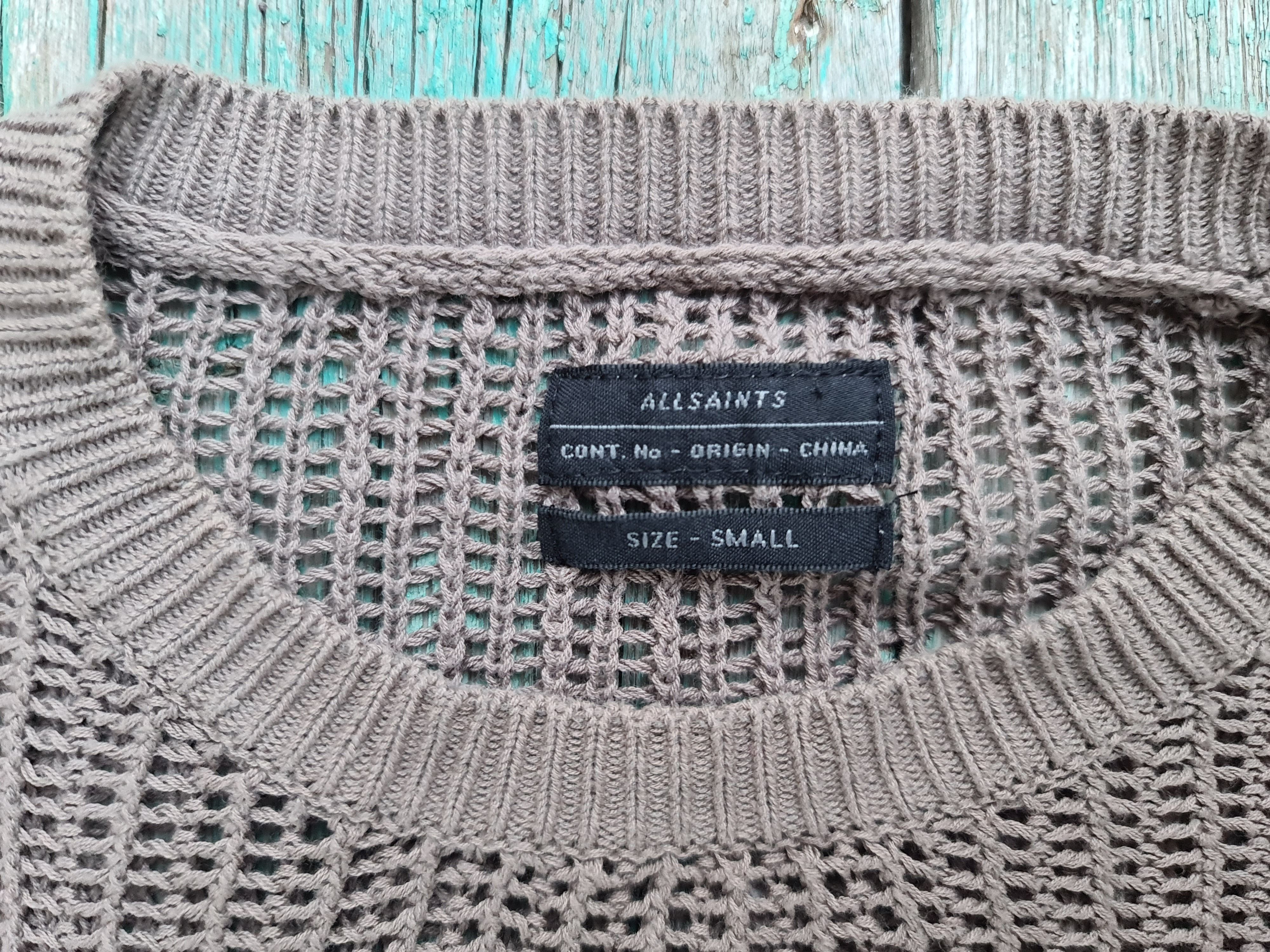 Allsaints AllSaints grid net sweater Size US S / EU 44-46 / 1 - 2 Thumbnail