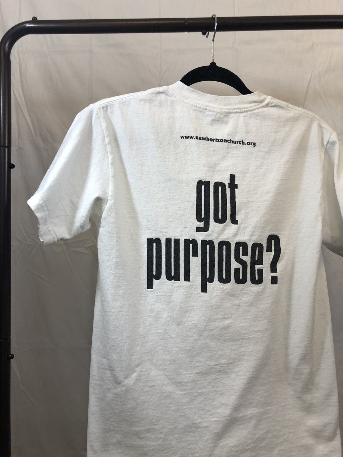 Vintage Distressed Y2K Got Purpose Religious Tee Size US S / EU 44-46 / 1 - 14 Thumbnail