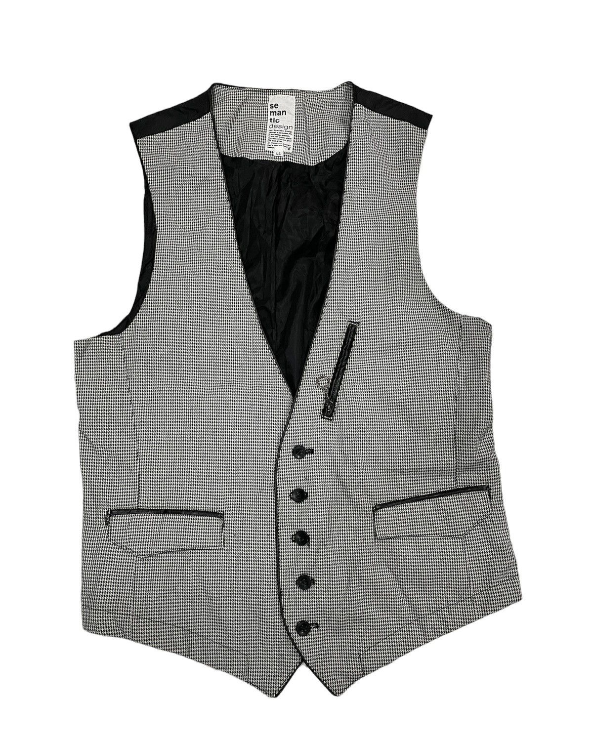 Japanese Brand × semanticdesign Semantic Design Japan Archival clothing Sleeveless bondage Size 38S - 2 Thumbnail