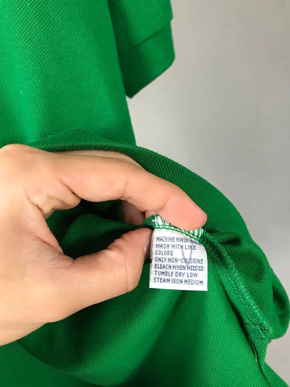 Polo Ralph Lauren Polo Ralph Lauren Vintage Luxury Green Polo Tee Size US M / EU 48-50 / 2 - 5 Thumbnail