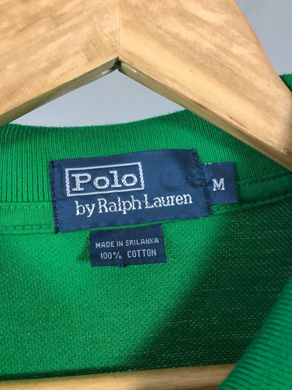 Polo Ralph Lauren Polo Ralph Lauren Vintage Luxury Green Polo Tee Size US M / EU 48-50 / 2 - 3 Thumbnail