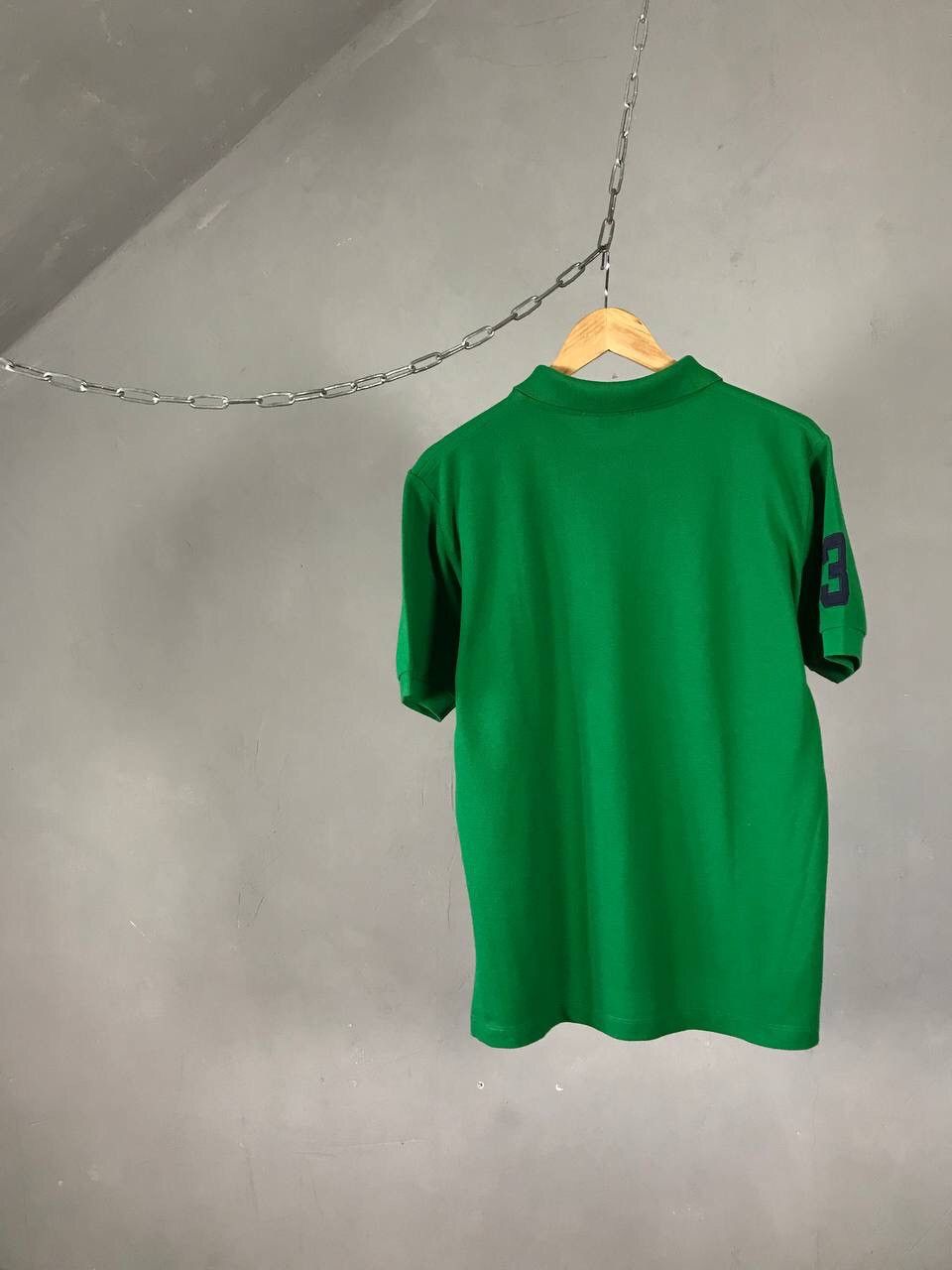 Polo Ralph Lauren Polo Ralph Lauren Vintage Luxury Green Polo Tee Size US M / EU 48-50 / 2 - 6 Thumbnail