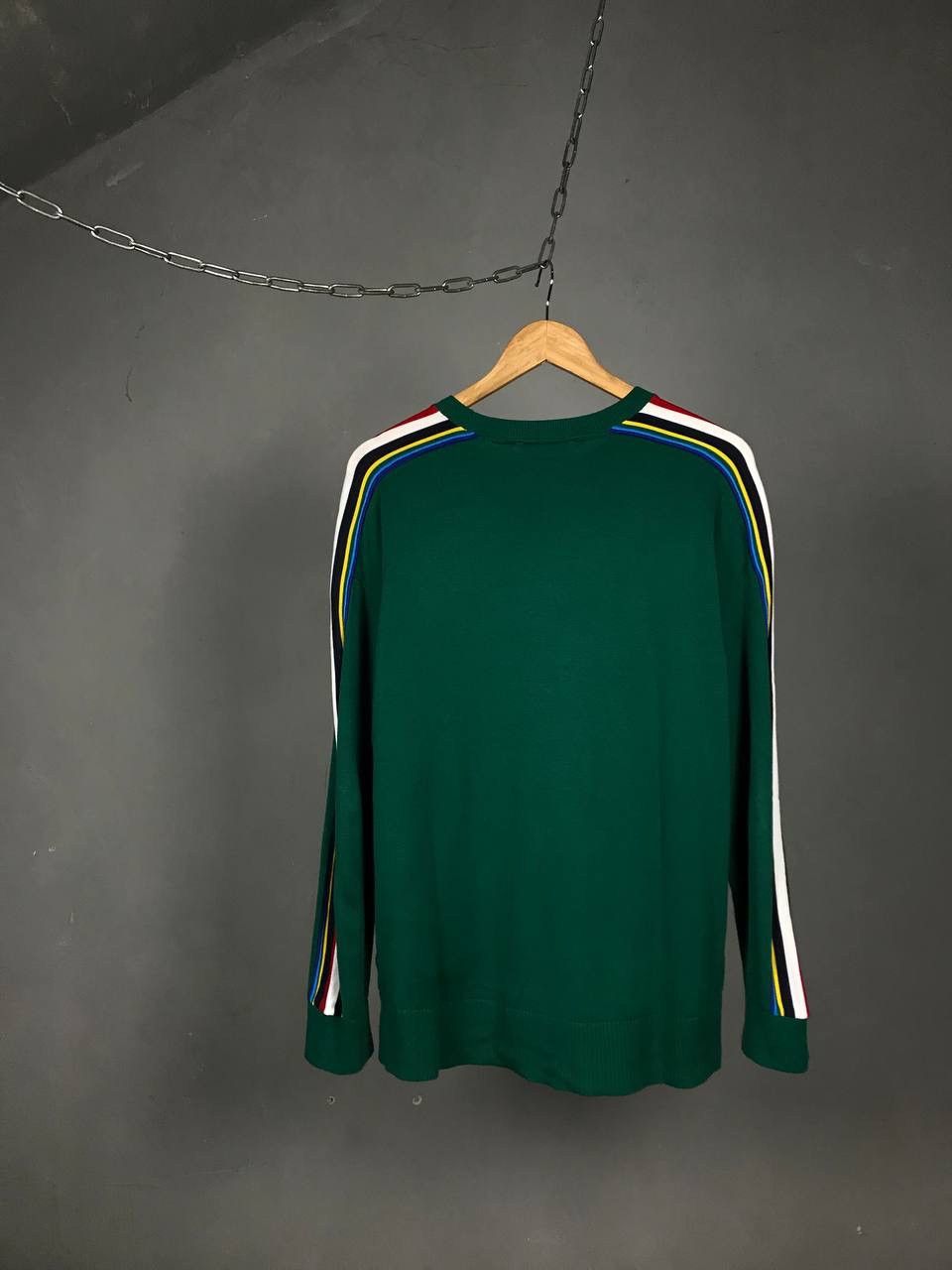 Tommy Hilfiger Tommy Hilfiger luxury streetwear green sweatshirt Size US S / EU 44-46 / 1 - 7 Thumbnail