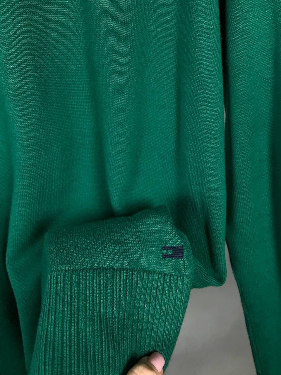Tommy Hilfiger Tommy Hilfiger luxury streetwear green sweatshirt Size US S / EU 44-46 / 1 - 6 Thumbnail