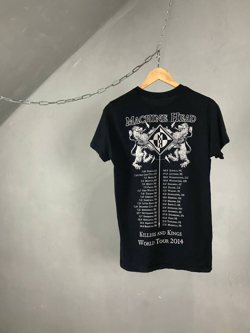 Band Tees × Vintage Machine Head 2014 Vintage Rock Tour Band Tee Size US S / EU 44-46 / 1 - 6 Thumbnail