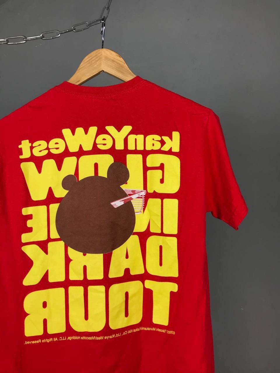 Kanye West × Takashi Murakami Kanye West x Takeshita Murakami 2007 overprinted tee Size US S / EU 44-46 / 1 - 6 Thumbnail