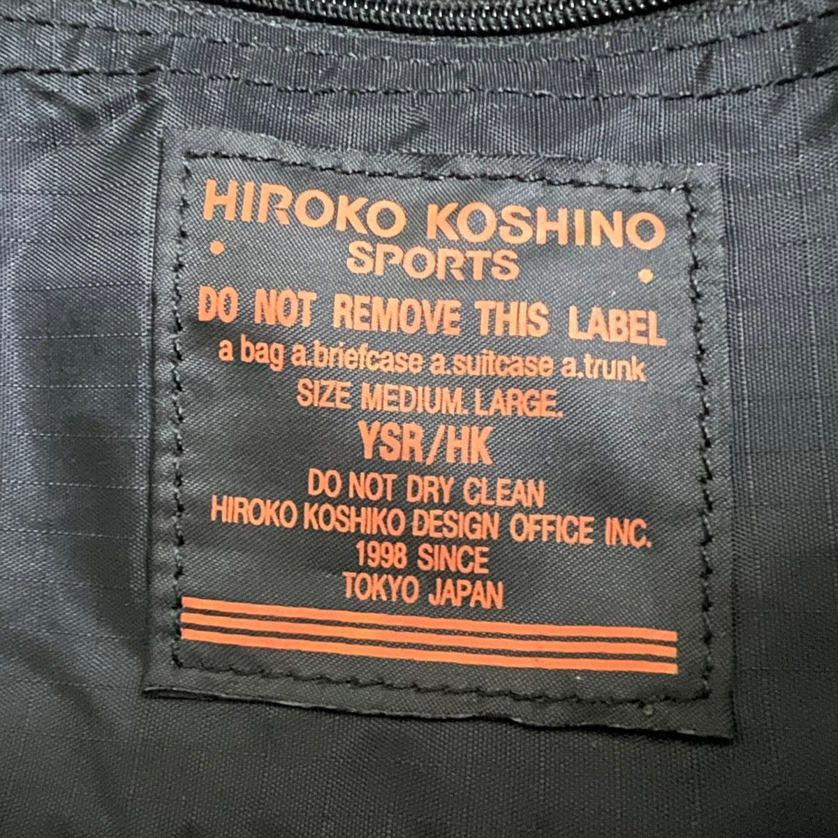 Hiroko Koshino Homme × Japanese Brand × Vintage VINTAGE HIROKO KOSHINO SPORTS MINI BACKPACK RUCKSACK Size ONE SIZE - 4 Thumbnail