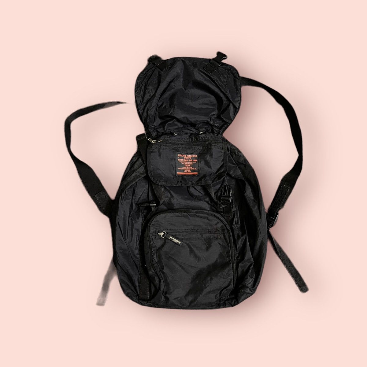Hiroko Koshino Homme × Japanese Brand × Vintage VINTAGE HIROKO KOSHINO SPORTS MINI BACKPACK RUCKSACK Size ONE SIZE - 6 Thumbnail