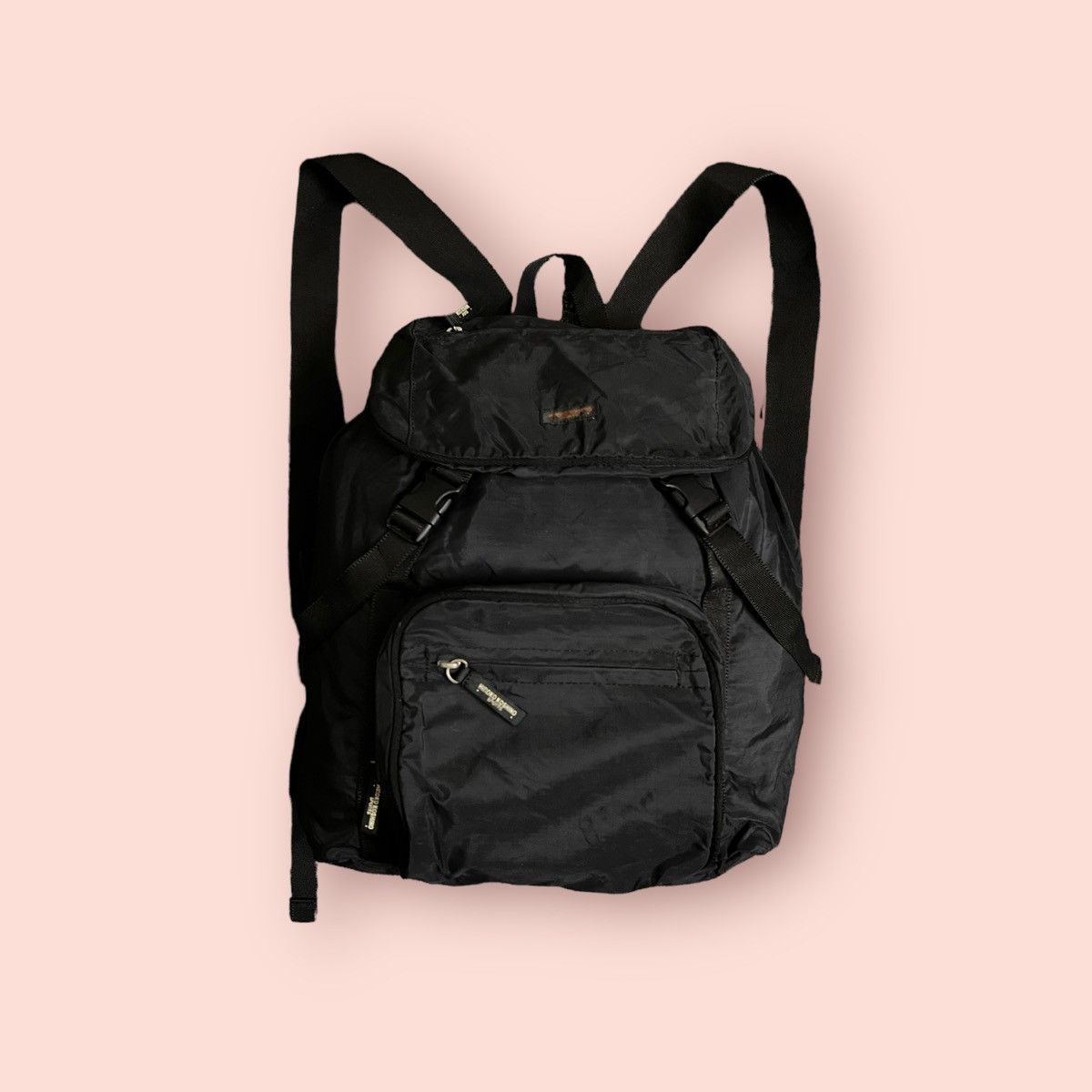 Hiroko Koshino Homme × Japanese Brand × Vintage VINTAGE HIROKO KOSHINO SPORTS MINI BACKPACK RUCKSACK Size ONE SIZE - 1 Thumbnail