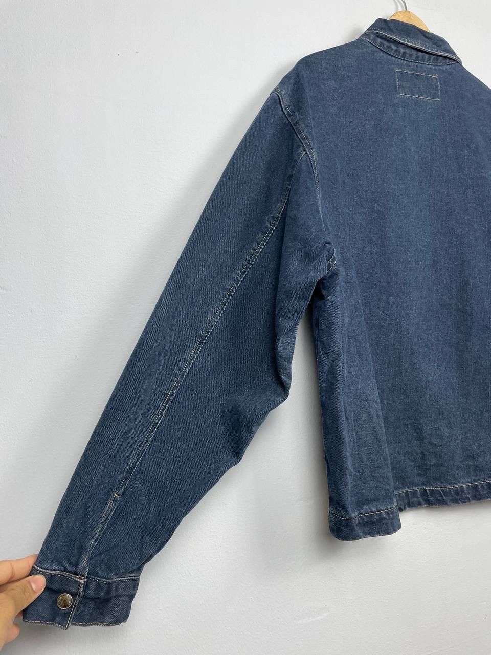 Guess × Vintage Vintage 90s Guess Usa Denim Outfits Jacket Size US L / EU 52-54 / 3 - 6 Thumbnail