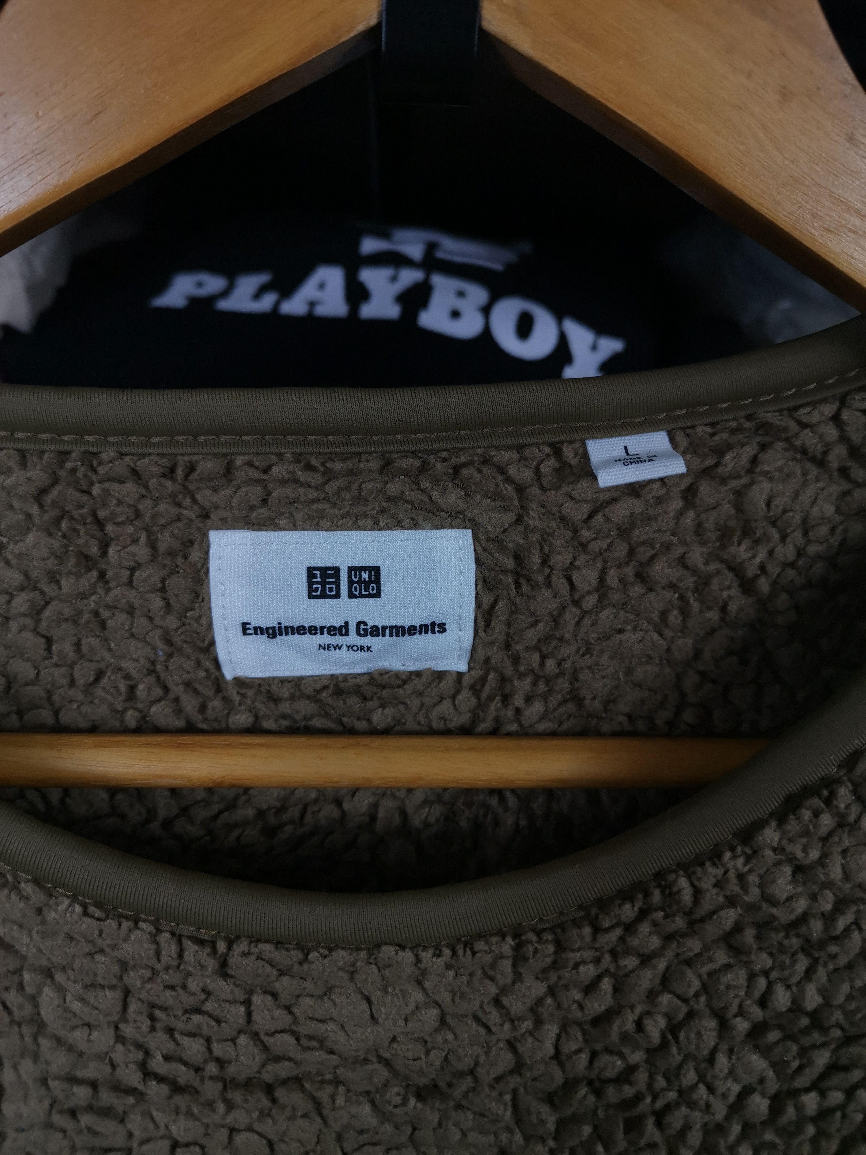 Engineered Garments Uniqlo Engineered Garment New York Fleece Sweater Jacket Size US L / EU 52-54 / 3 - 3 Thumbnail