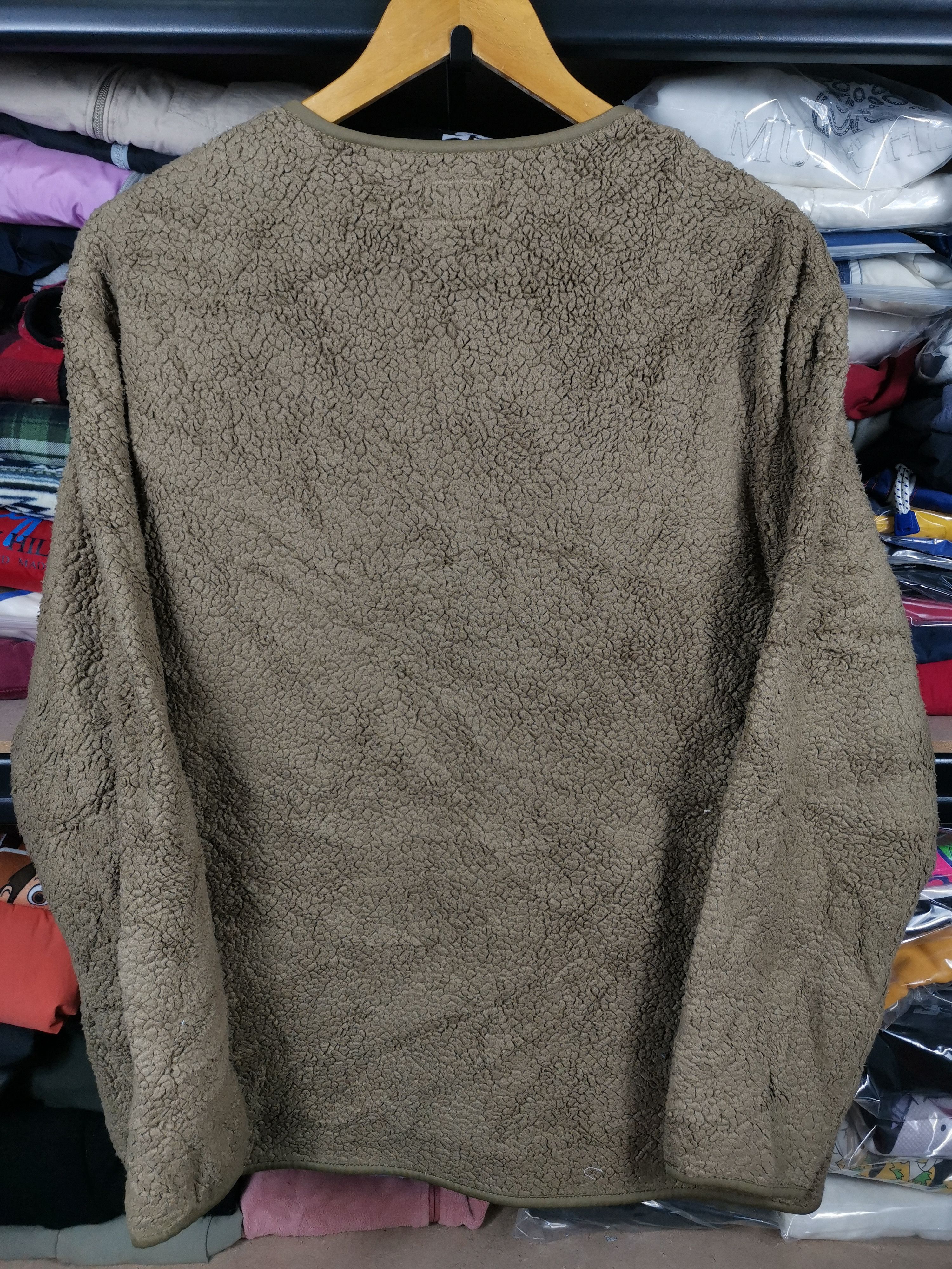 Engineered Garments Uniqlo Engineered Garment New York Fleece Sweater Jacket Size US L / EU 52-54 / 3 - 2 Thumbnail