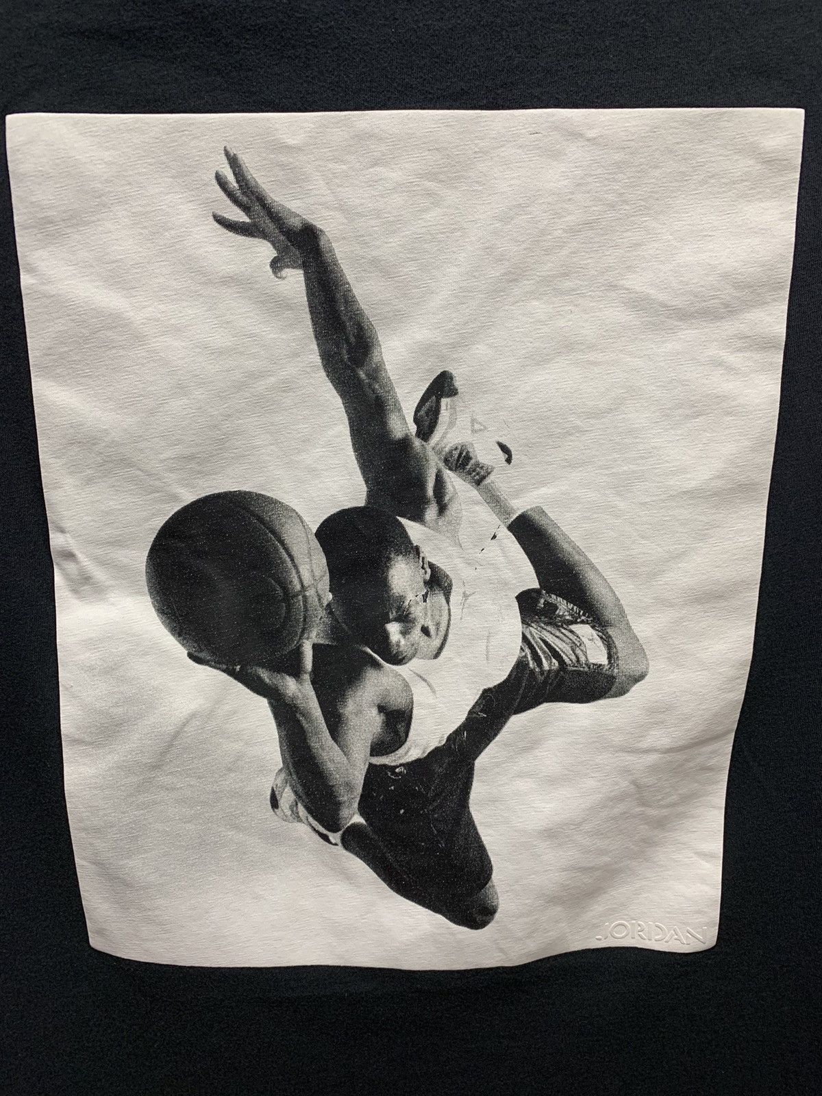 Jordan Brand × Nike Nike air Jordan black t-shirt big logo Xl sz Size US XL / EU 56 / 4 - 3 Thumbnail