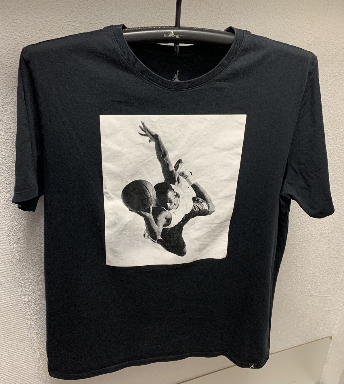 Jordan Brand × Nike Nike air Jordan black t-shirt big logo Xl sz Size US XL / EU 56 / 4 - 2 Thumbnail