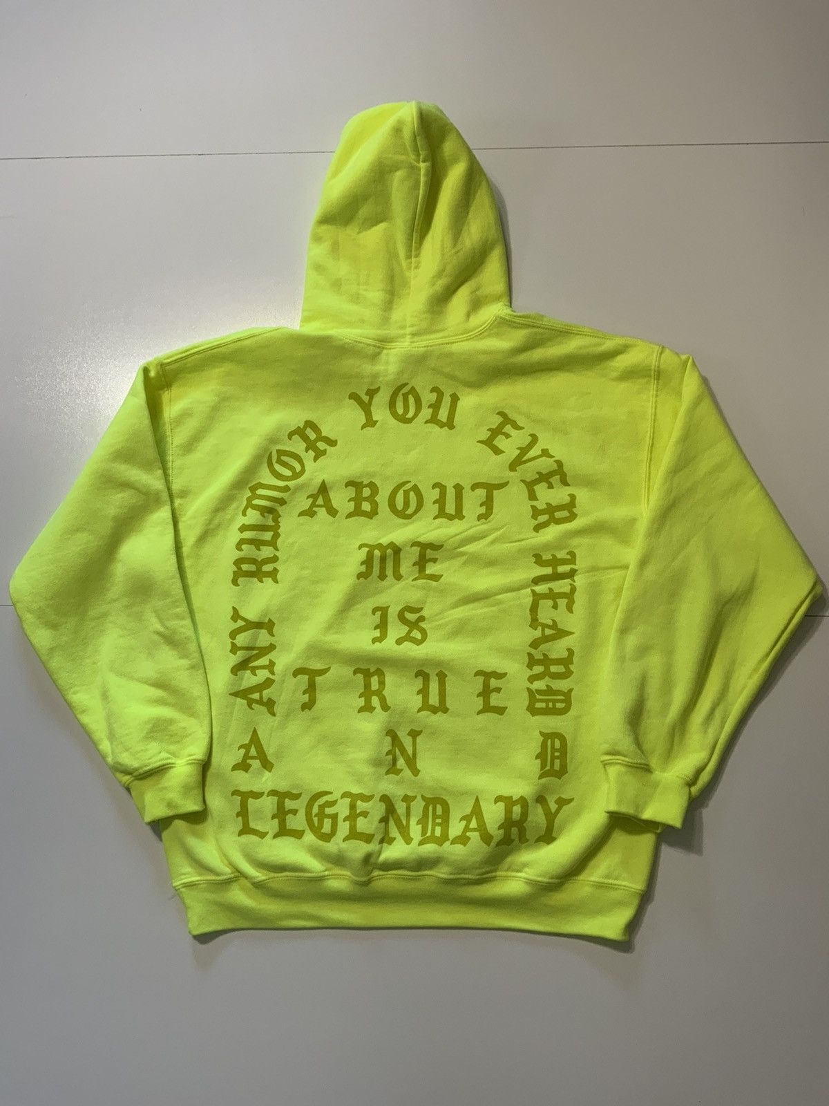 Kanye West Kanye West TLOP Life Of Pablo Las Vegas Neon Hoodie | Grailed