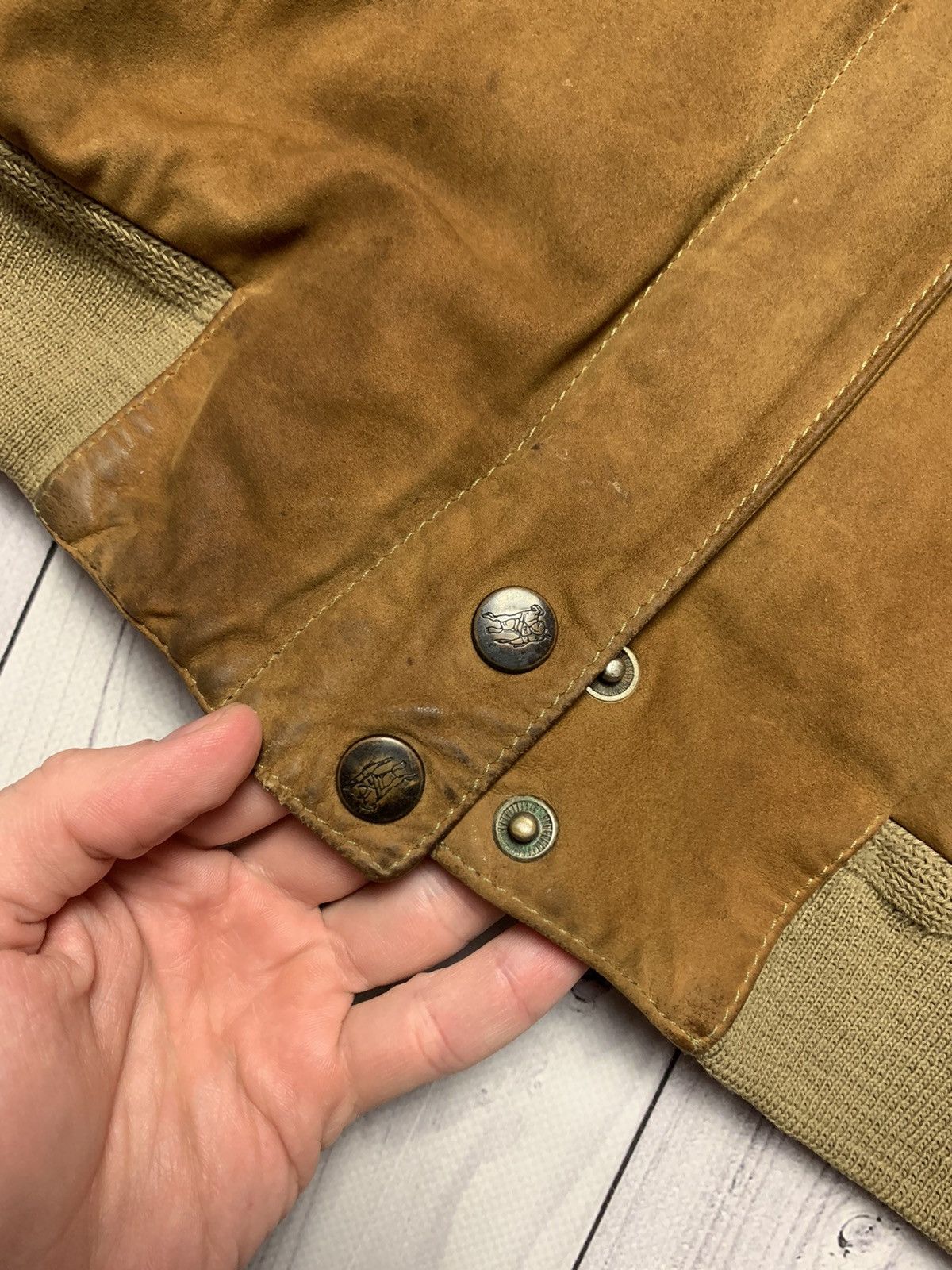 Burberry Vintage Burberry’s leather jacket size L rare distressed Size US L / EU 52-54 / 3 - 5 Thumbnail