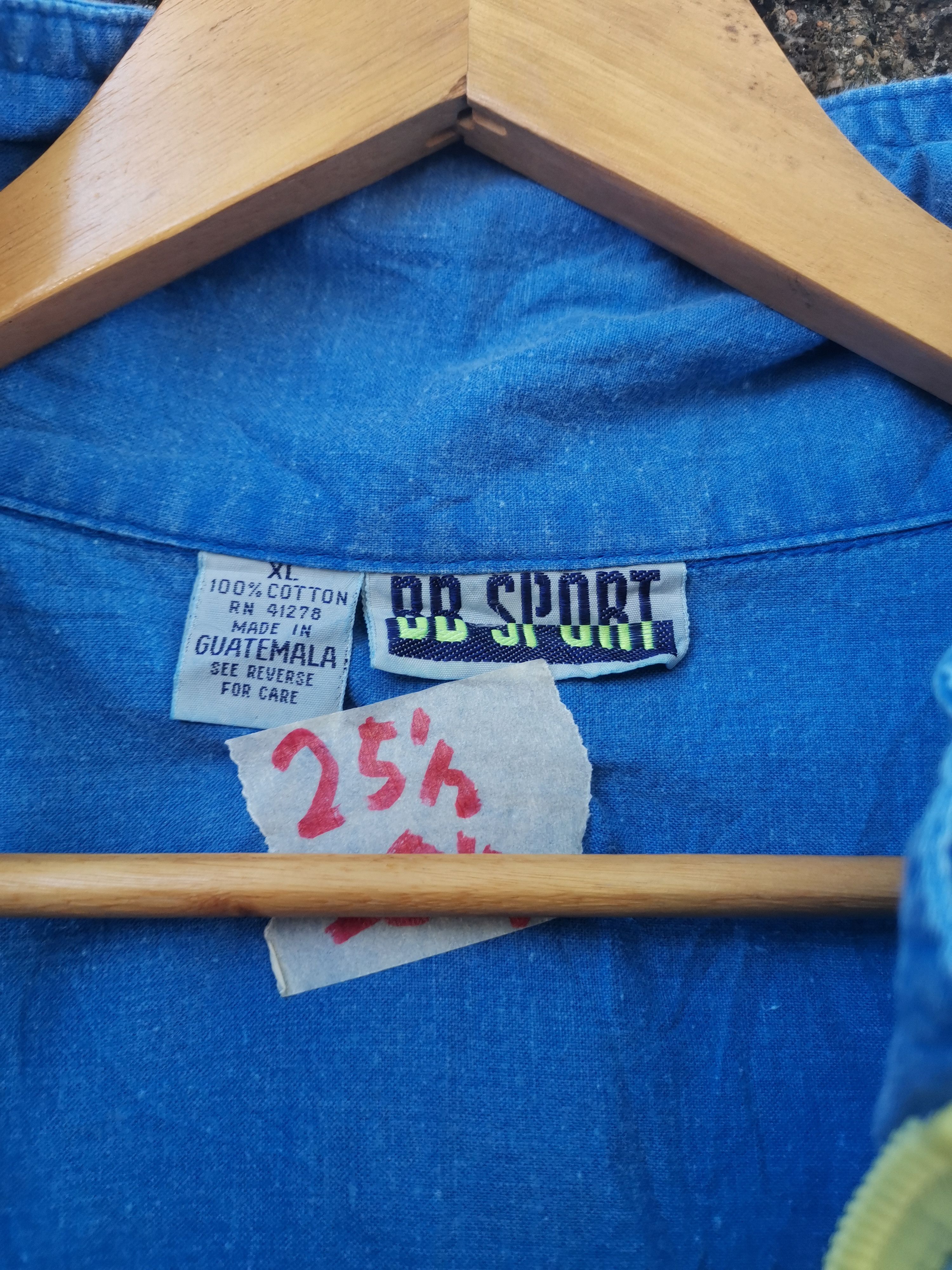 Japanese Brand Vintage Japanese Brand BB SPORT Denim Jacket Quarter Zipper Size US XL / EU 56 / 4 - 5 Thumbnail