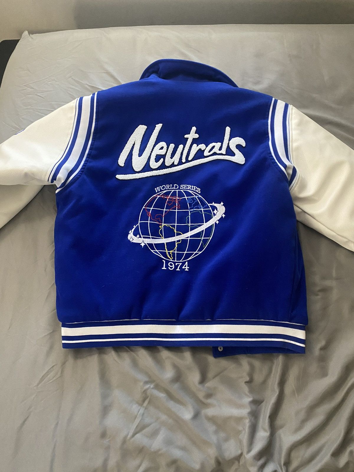 Jaded London Jaded London Neutrals Varsity jacket Size US M / EU 48-50 / 2 - 5 Thumbnail