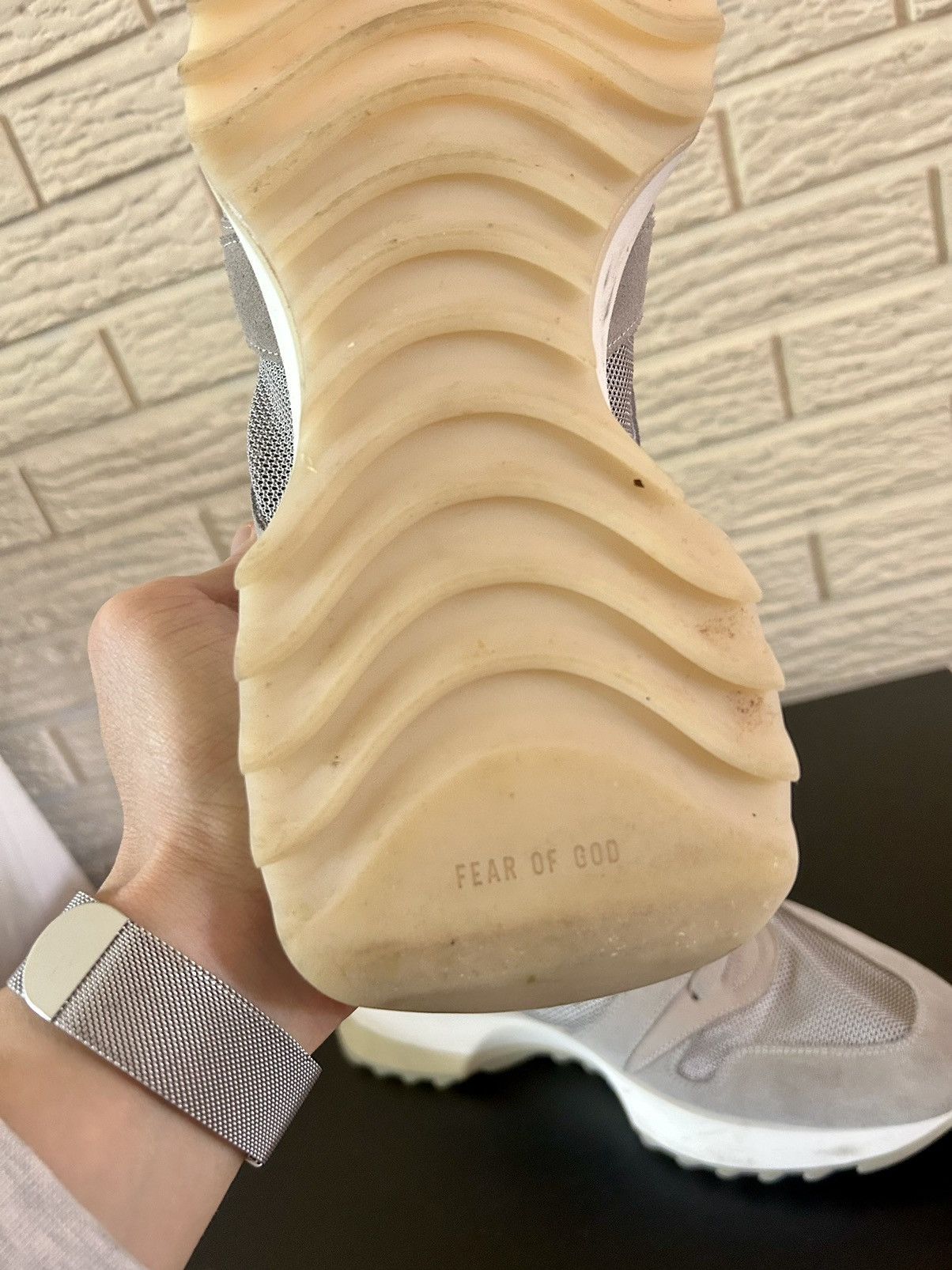 Fear of God Fear of God Vintage Runner (Grey) Size US 8 / EU 41 - 5 Thumbnail